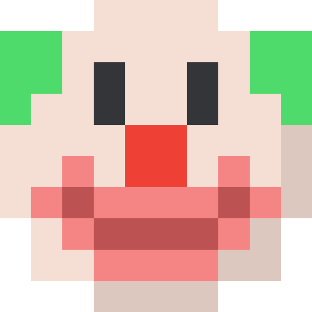 Pixilart Clown emoji by Kotyarendj