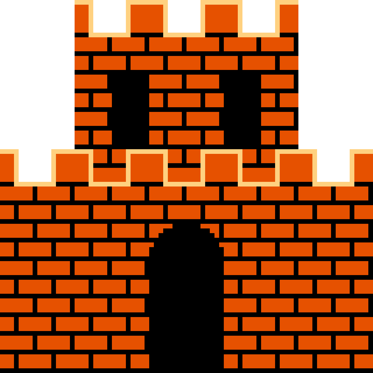 Super Mario Bros Castle Princess