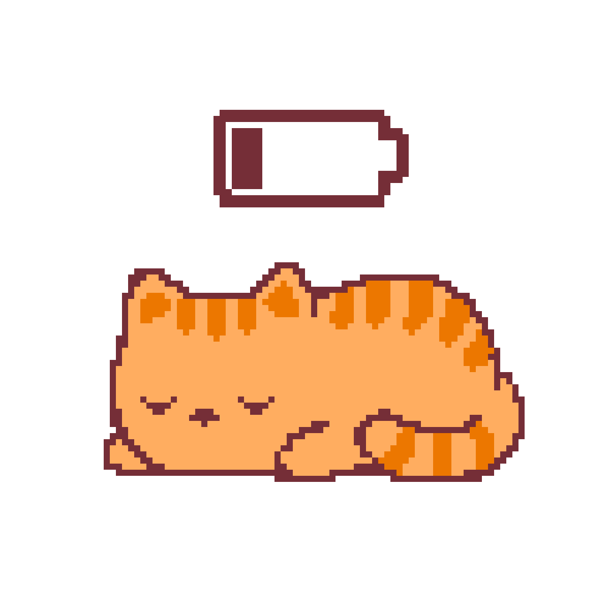 Pixilart Cat nap by ERROR85
