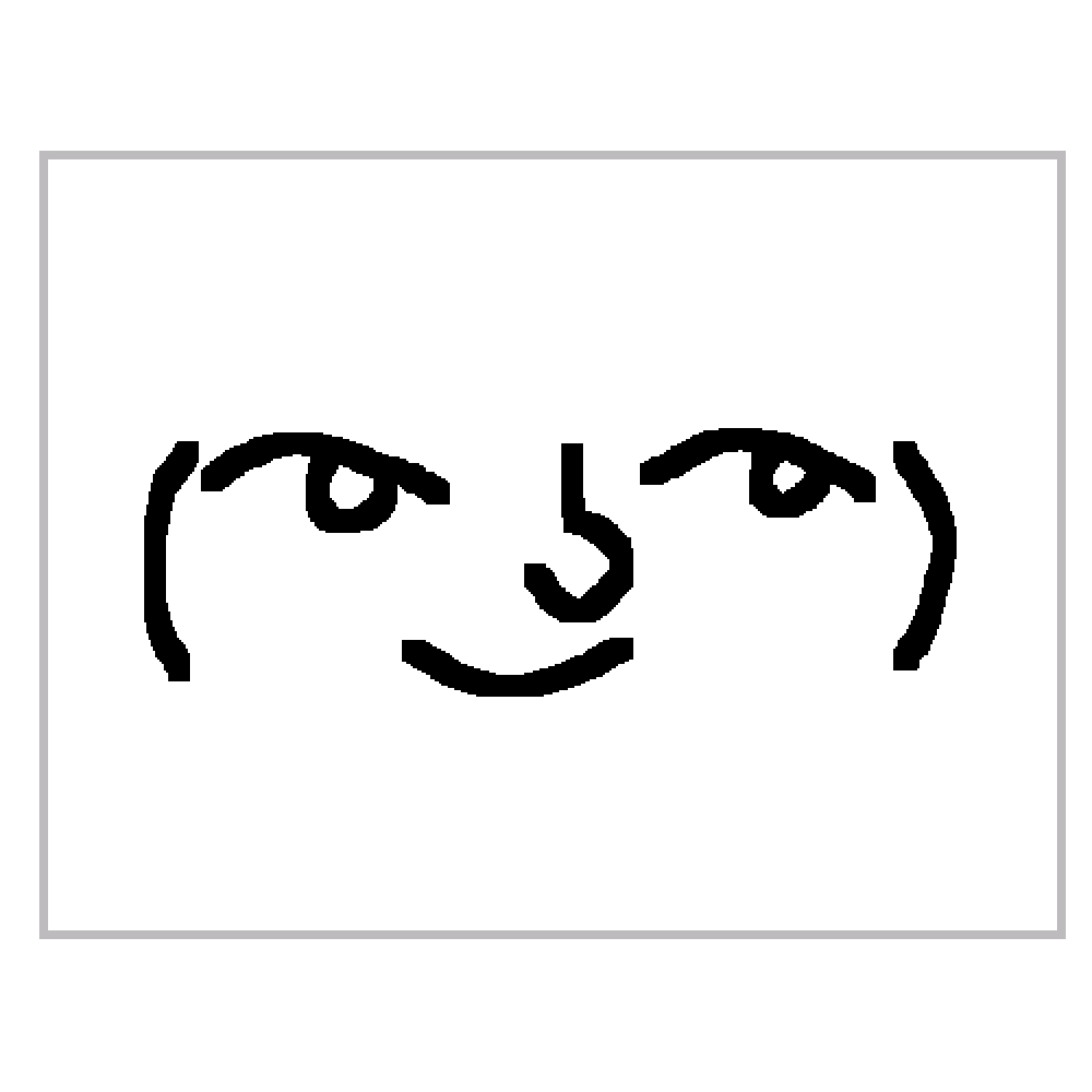 Pixilart Lenny Face by inhale