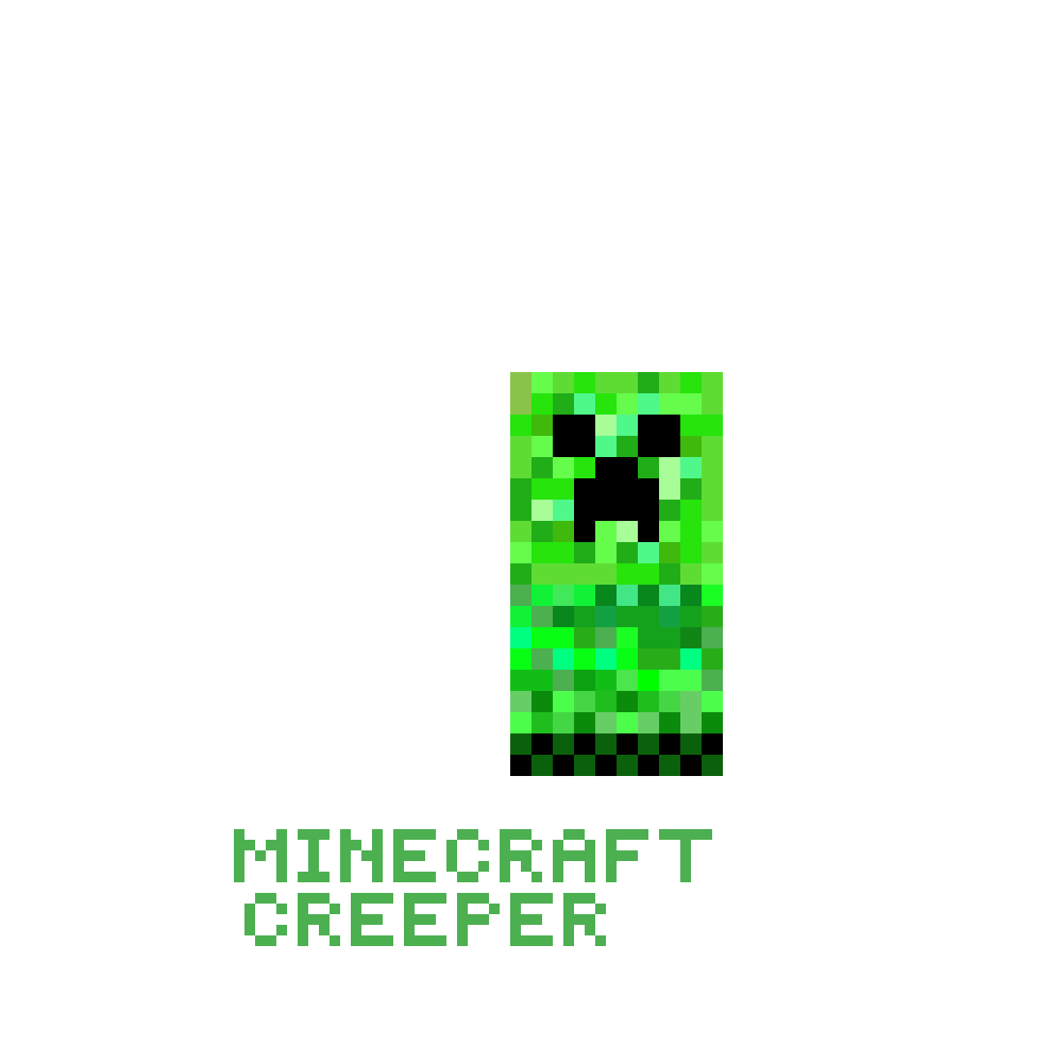 Minecraft Creeper Face Gif