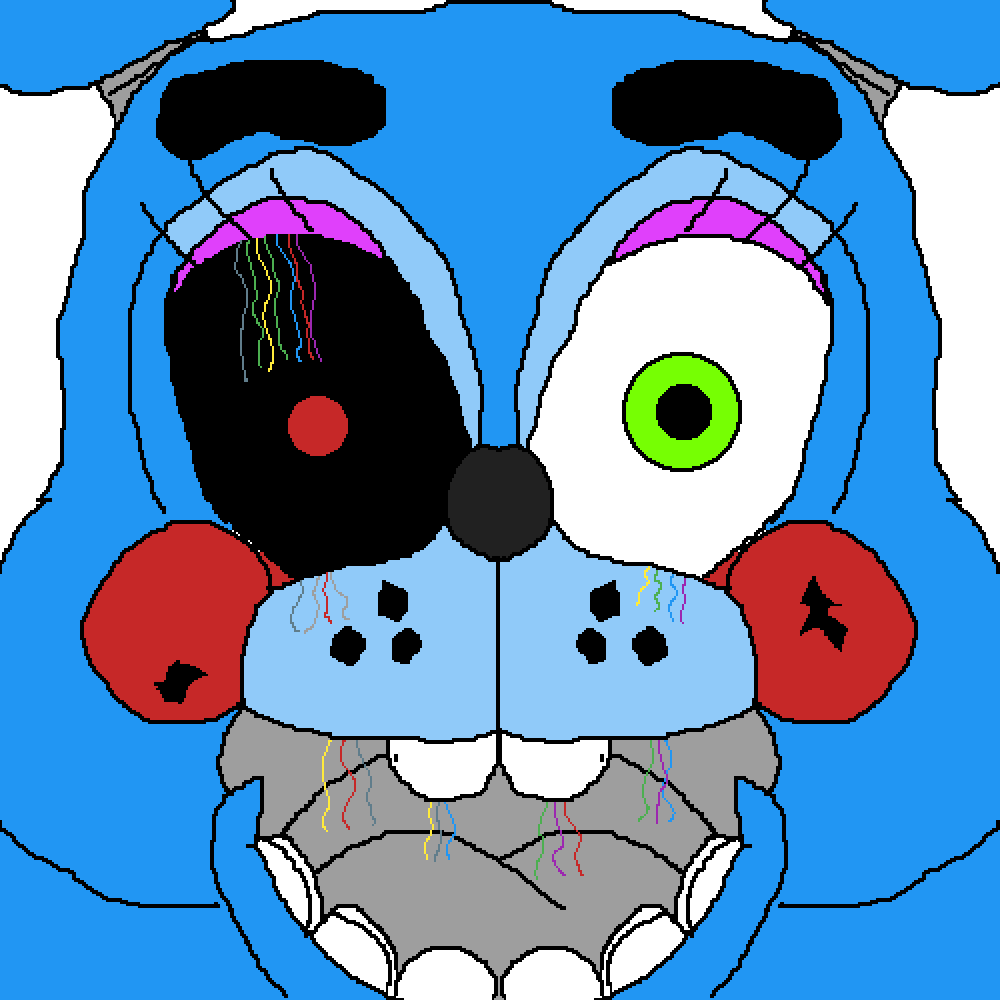 Pixilart Withered Toy Bonnie by BlueFl0wey