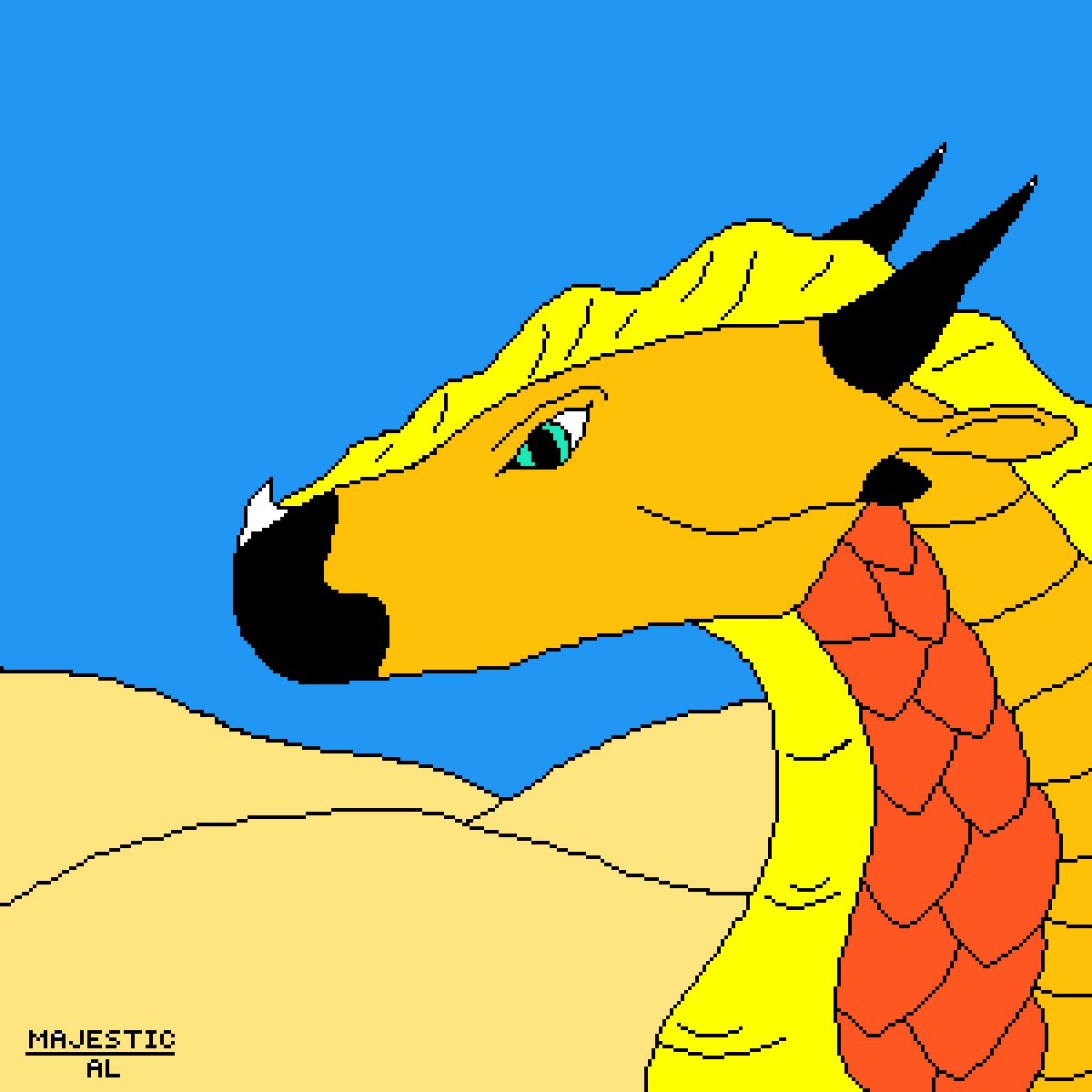 Pixilart SandWing by TigerlilyWOF