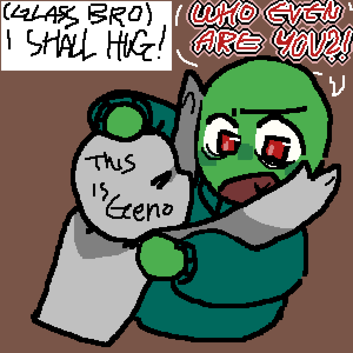 Episode 12 ask salad fingers and glass brother Pixilart Comics