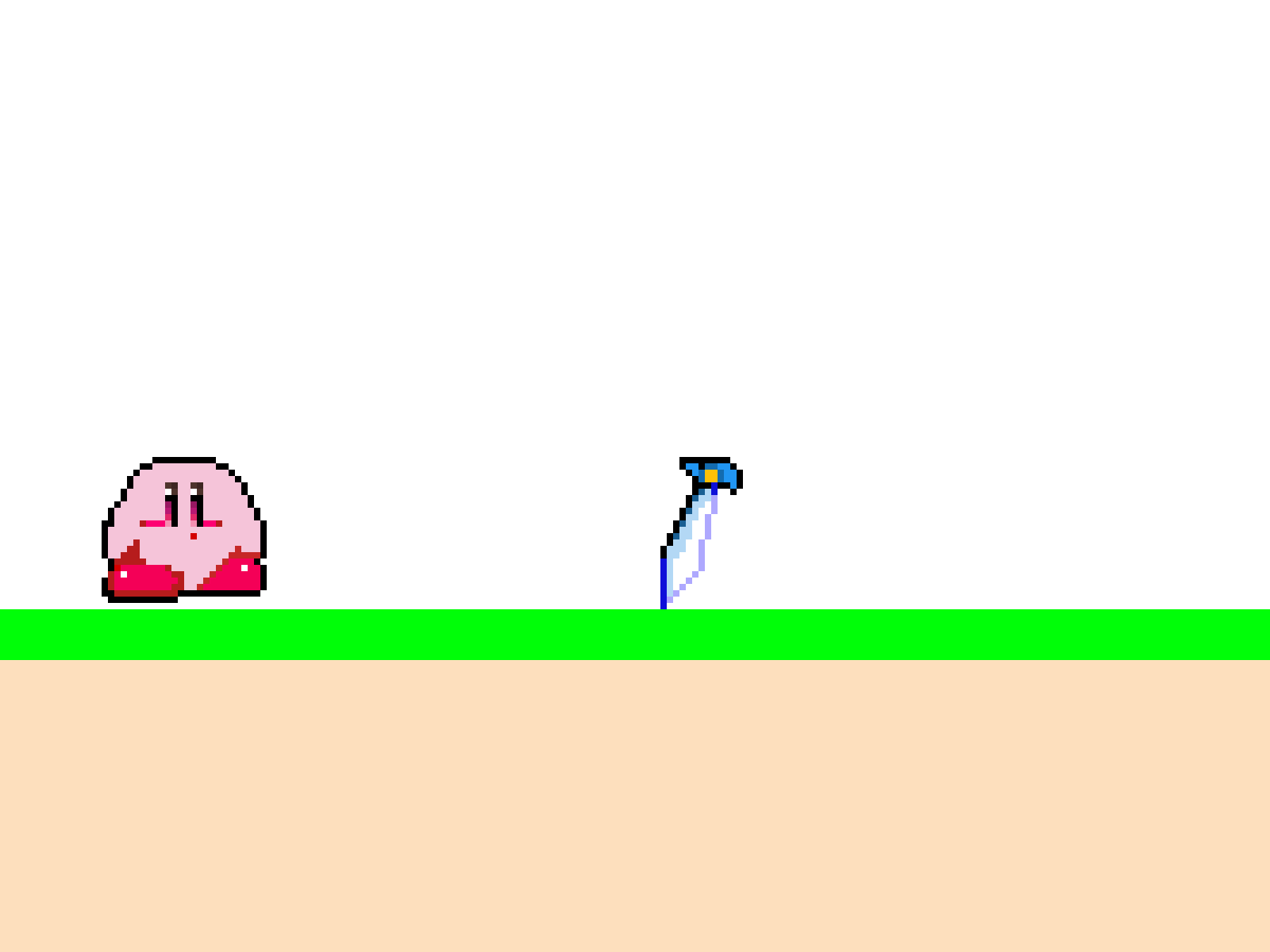 Sword Kirby Pixel
