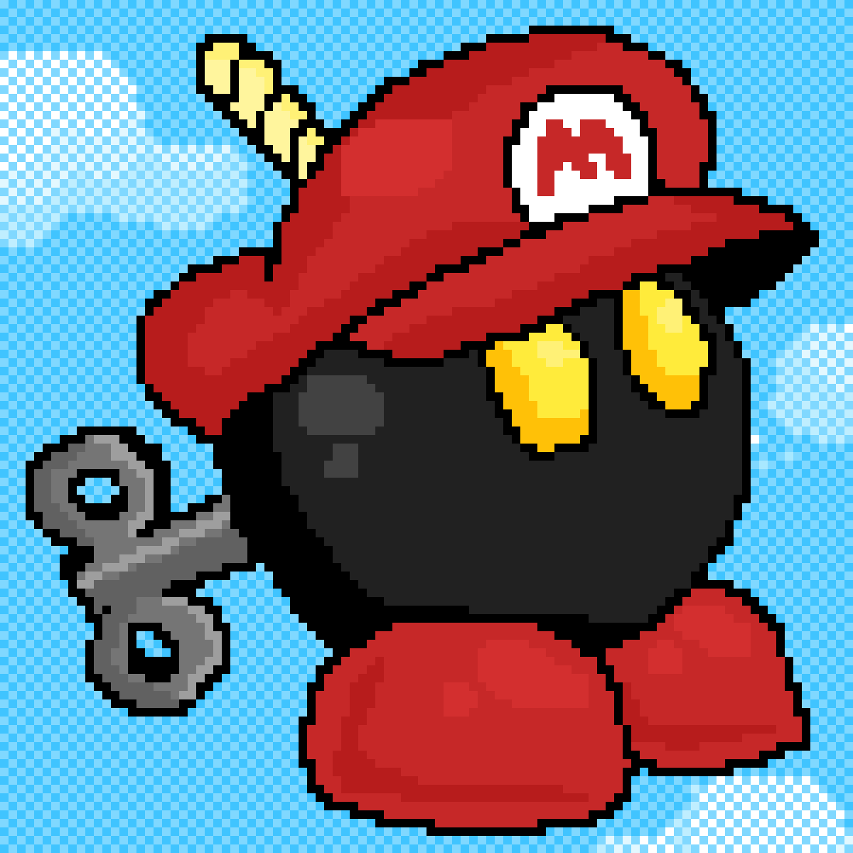 Pixilart Mario Bomb Omb by MasterDucky