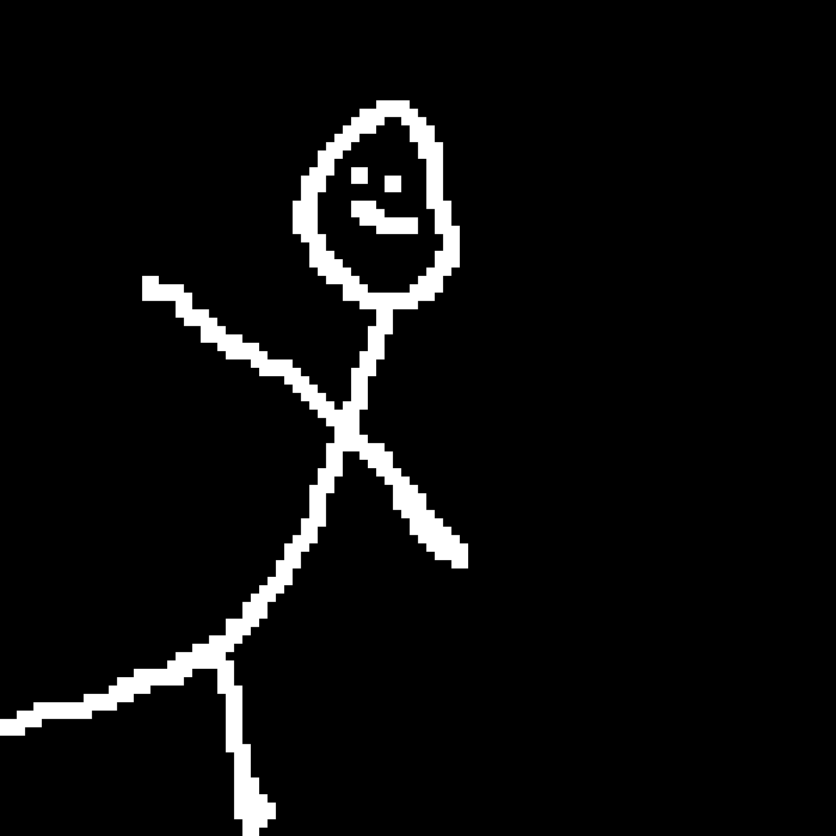 Falling Stick Figure Gif