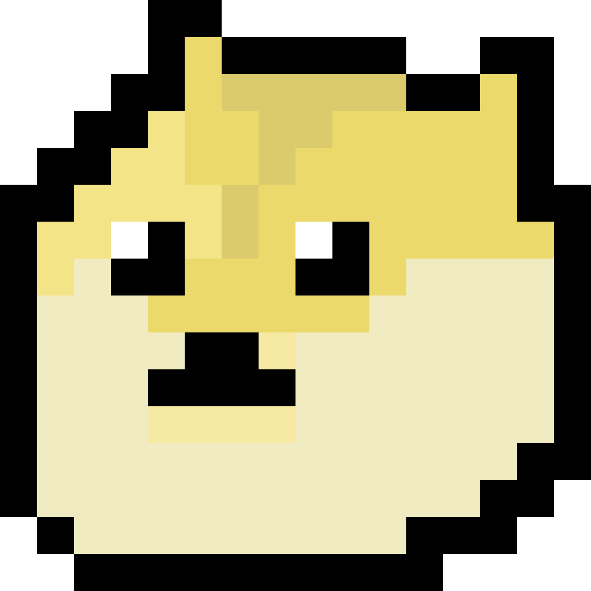 Doge Meme Pixel Art