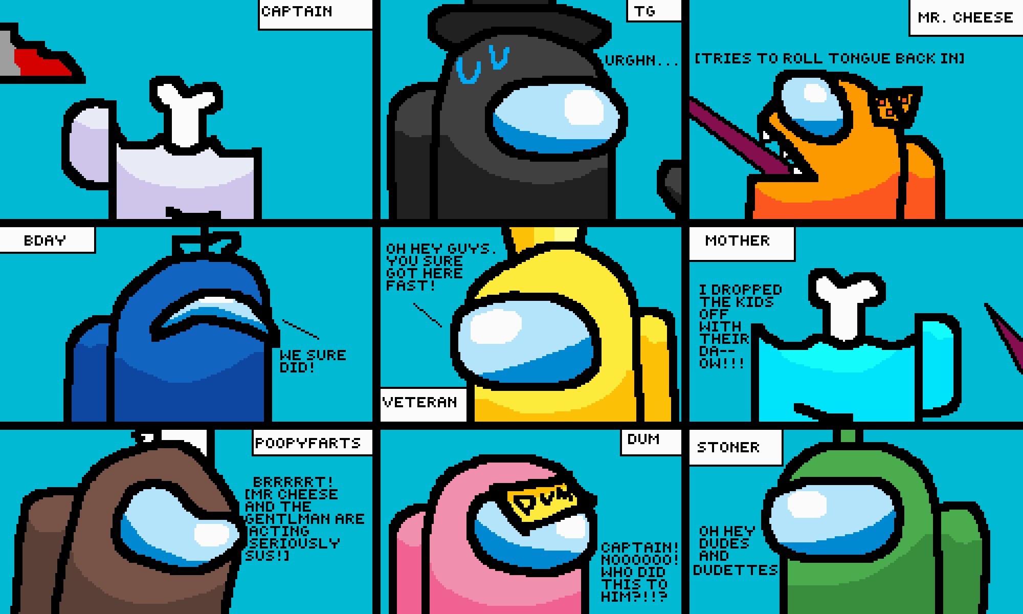 Pixilart Among Us logic gif by mehhhhh