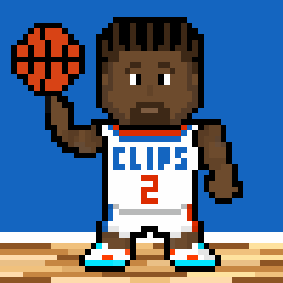 Editing Kawhi Leonard Free online pixel art drawing tool Pixilart