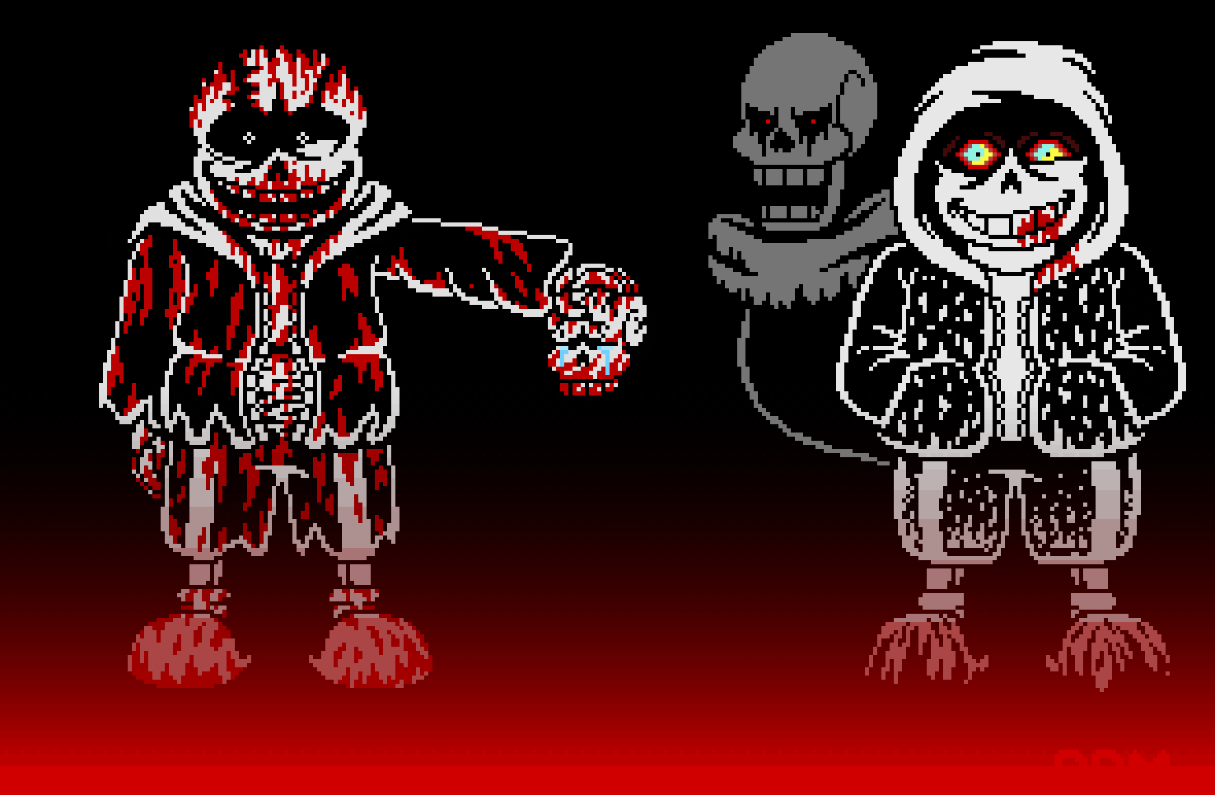 Pixilart MIRRORED INSANITY by DunkDaMuffin