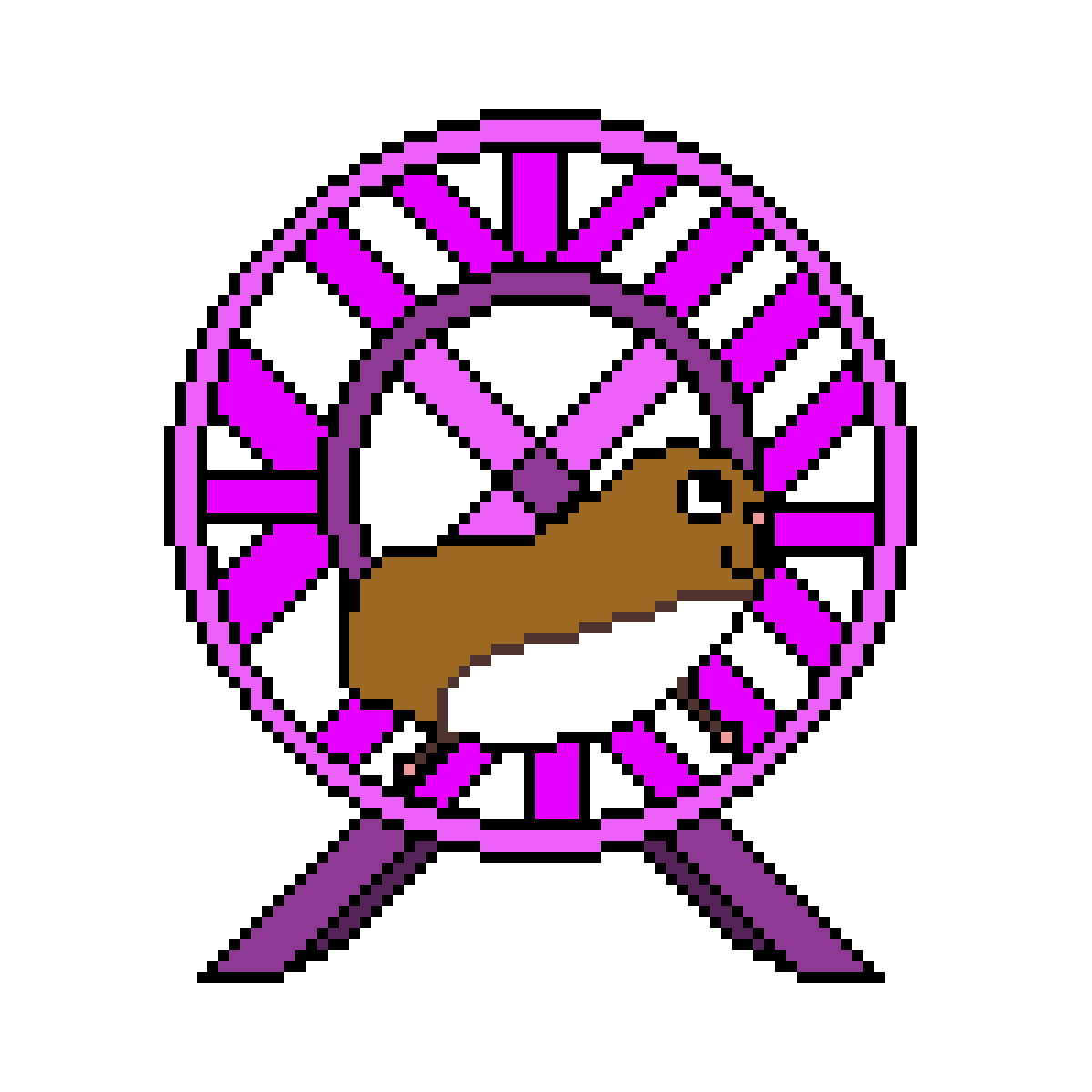 Hamster Wheel Spinning Gif