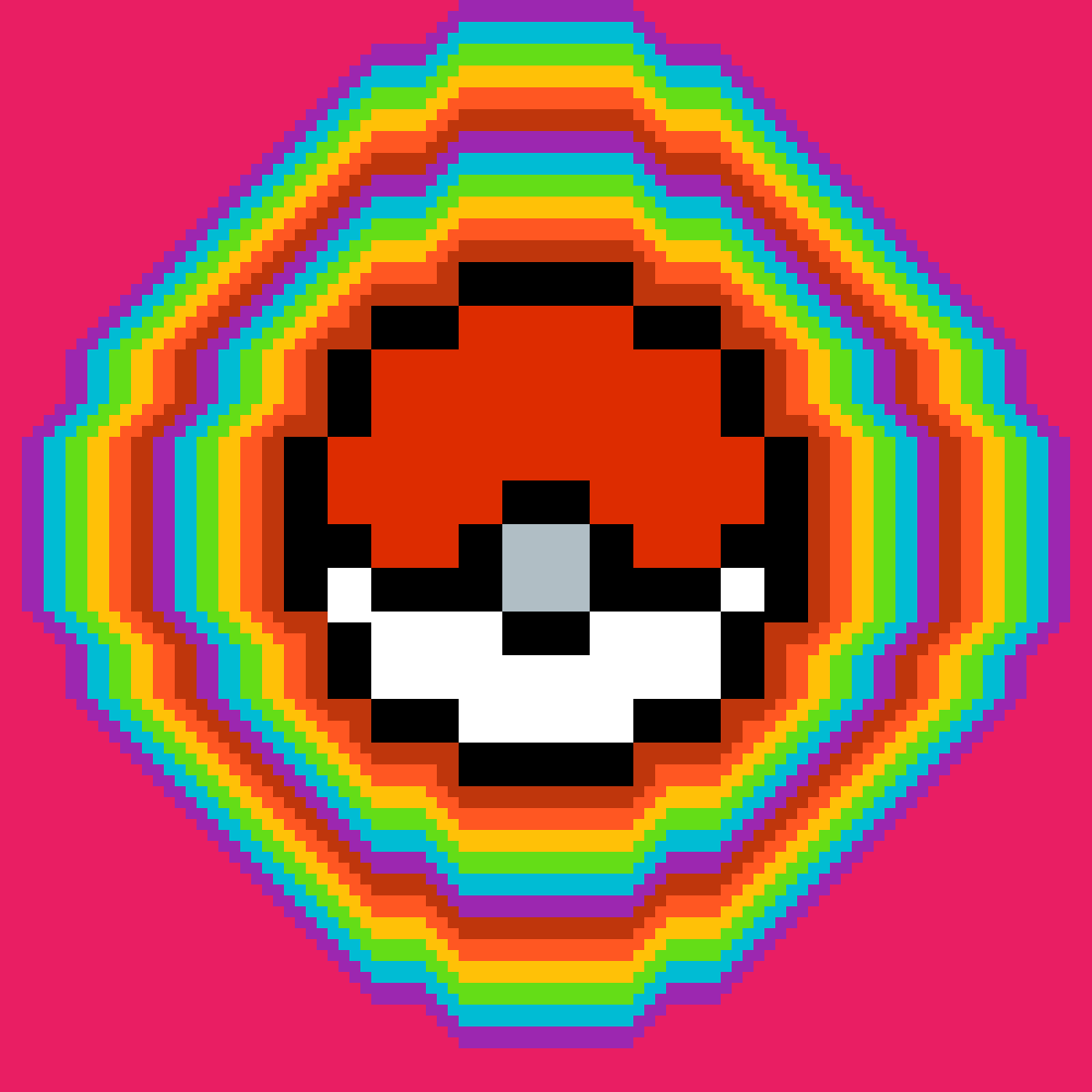 Pixilart - Pokeball by Matthew by McDonaldsWifi