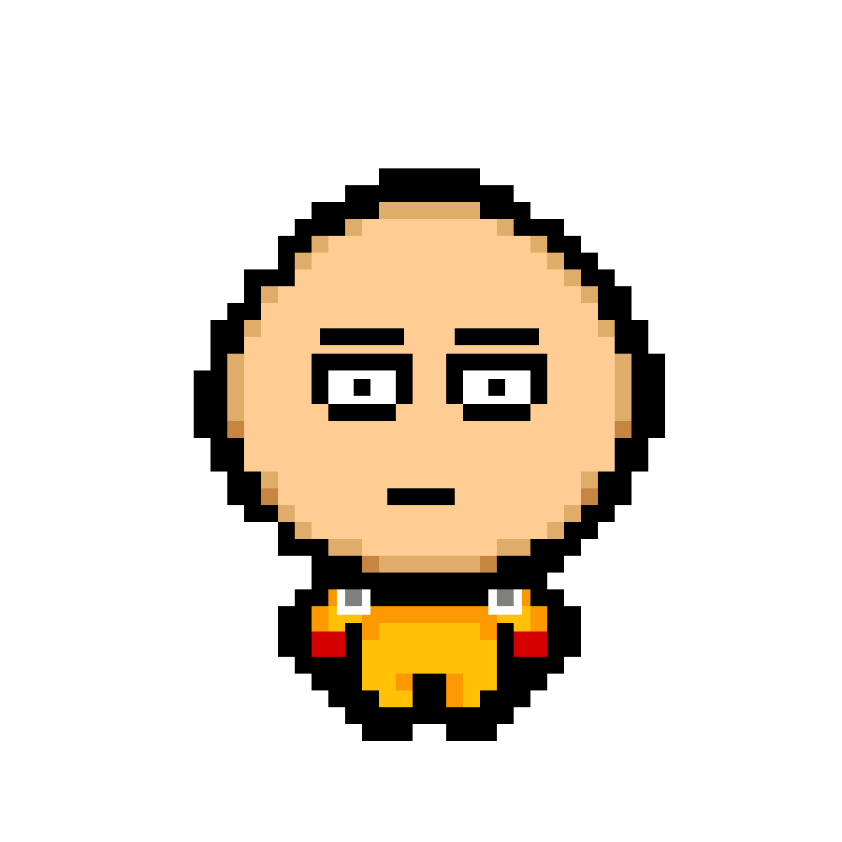 Editing one punch man gif Free online pixel art drawing tool Pixilart