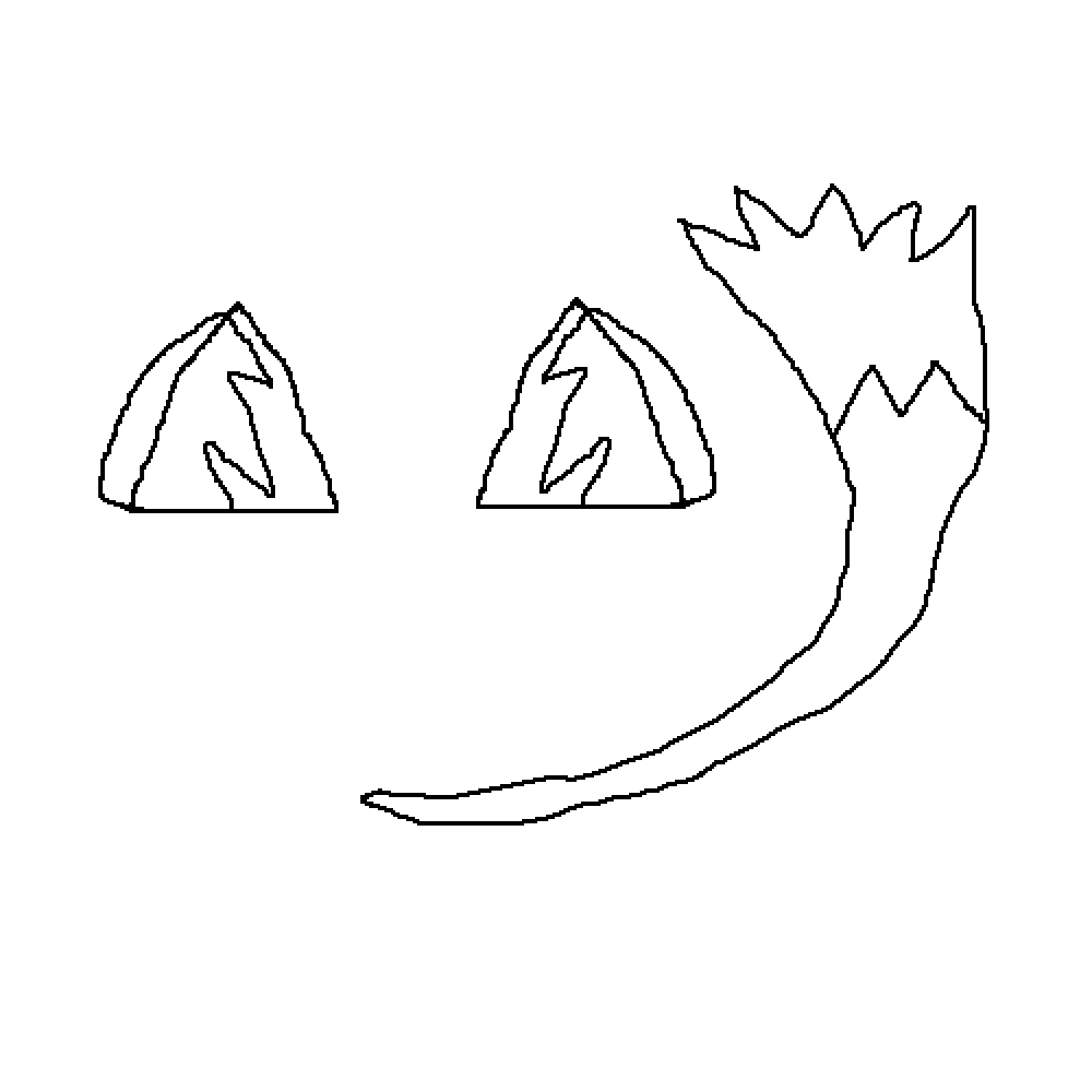 Wolf Ears Drawing Base