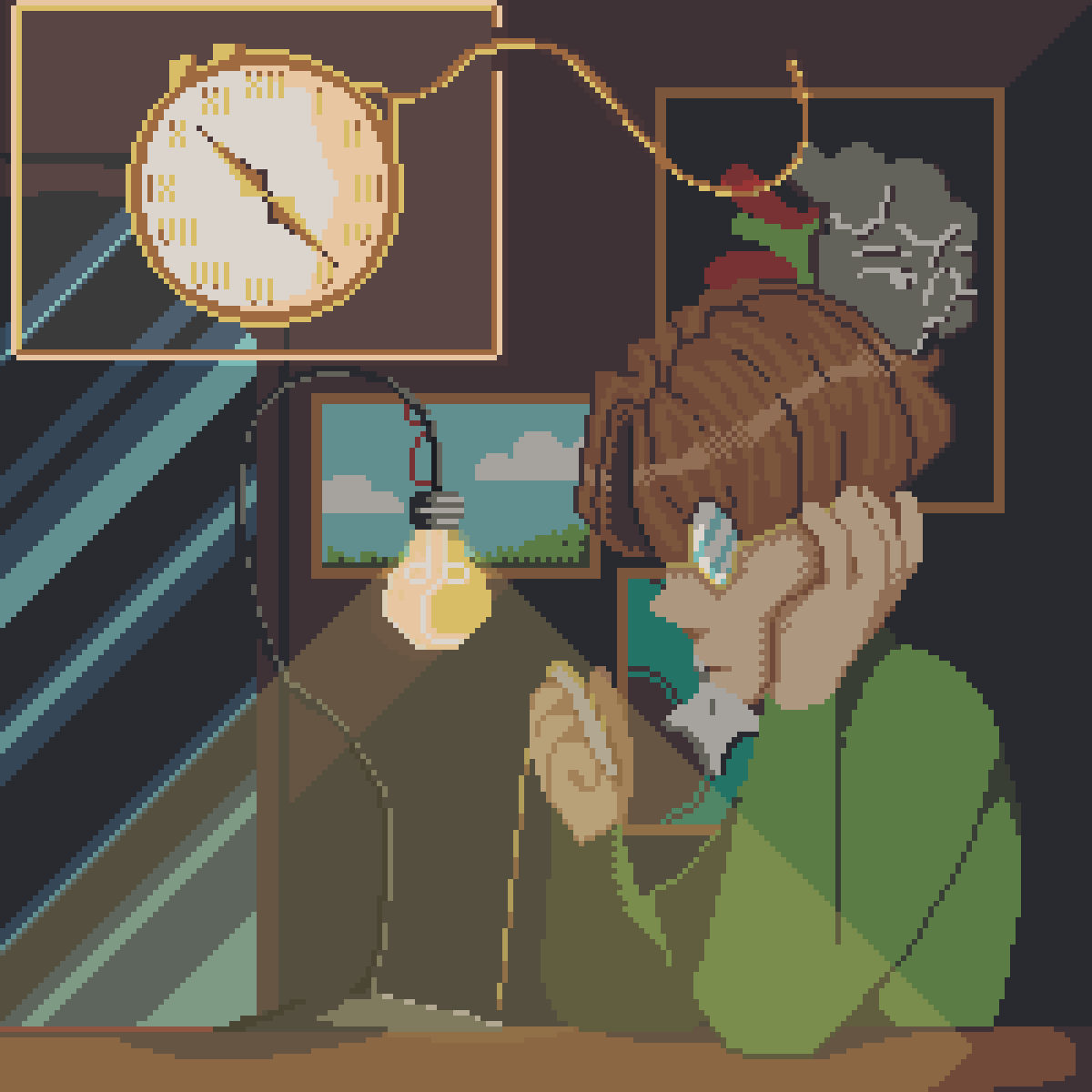 Pixilart Pocket Watch by SauceWaffle