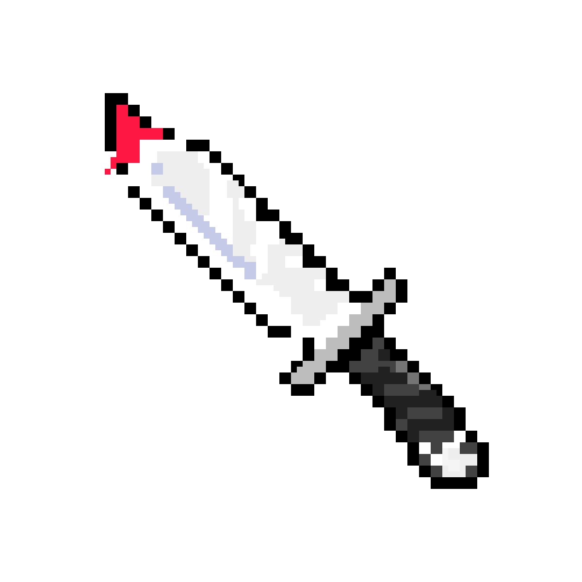 Knife Pixel Art