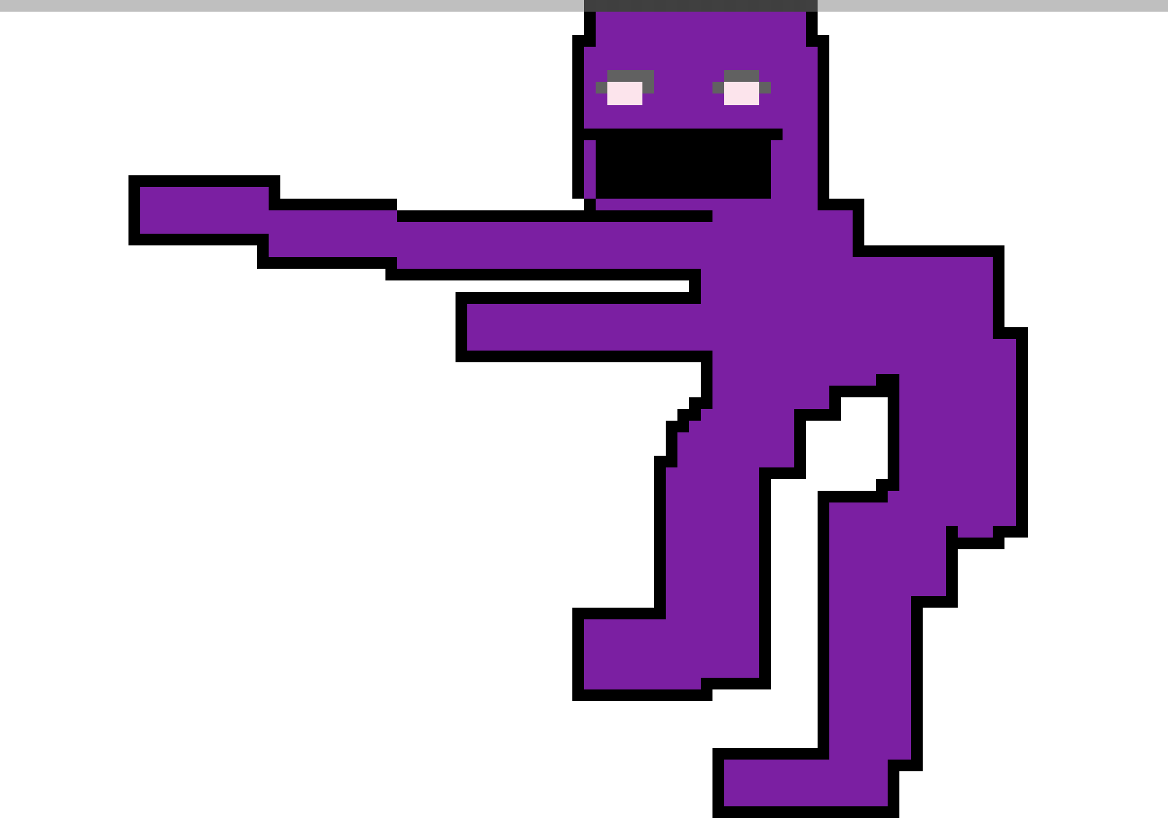 Pixilart purple guy dance by LF09