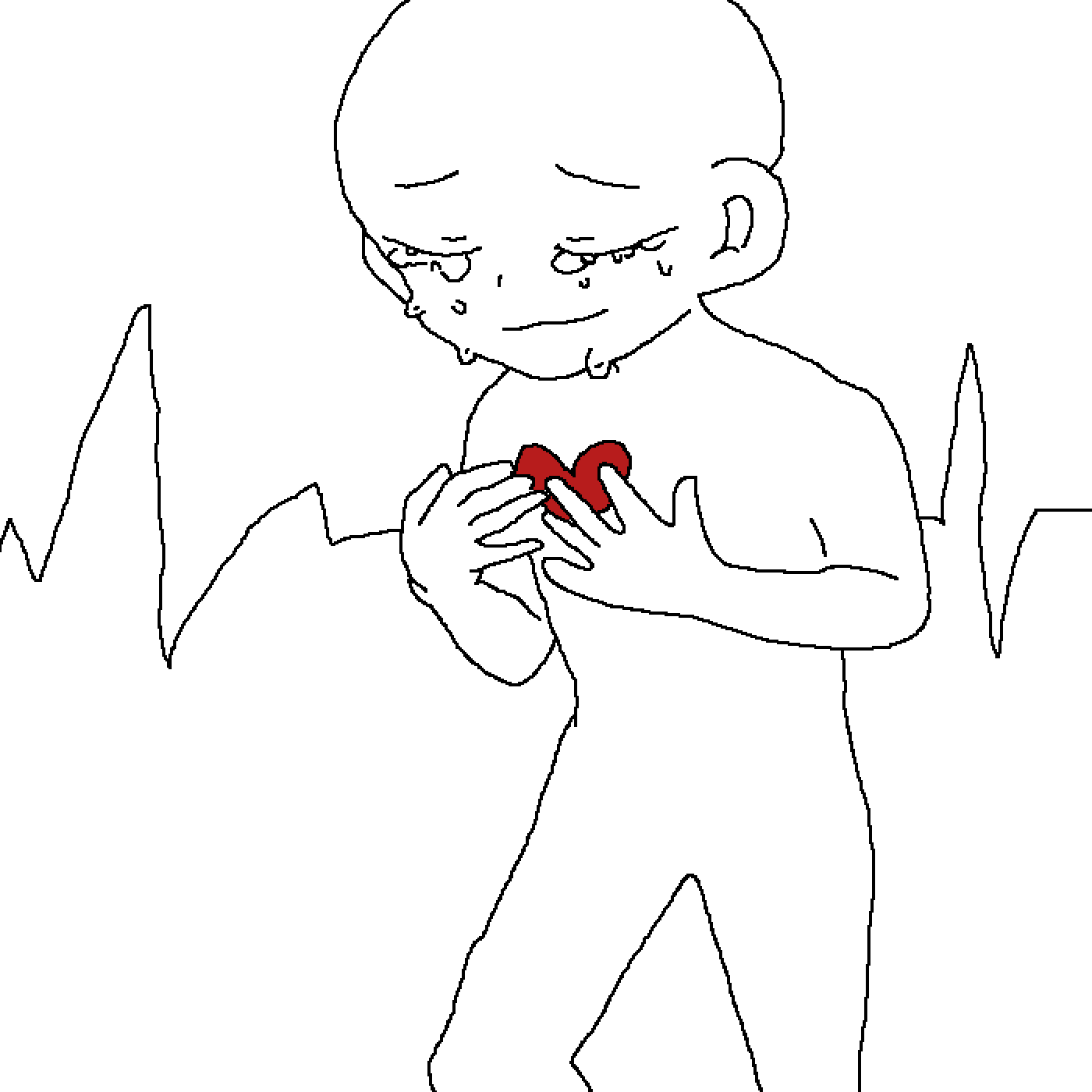 Human Base Drawing Sad Here presented 47 body base drawing images for