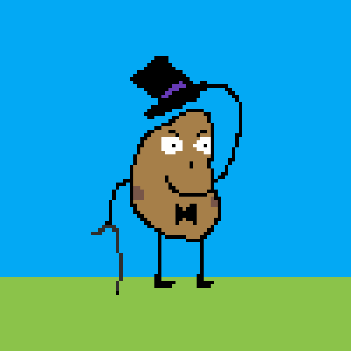 Pixilart Mr. Potato Man by Dove