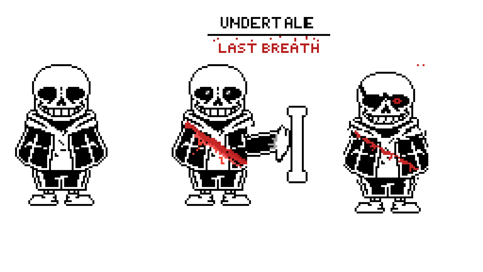 Edición Undertale Last Breath Herramienta gratuita de dibujo en línea