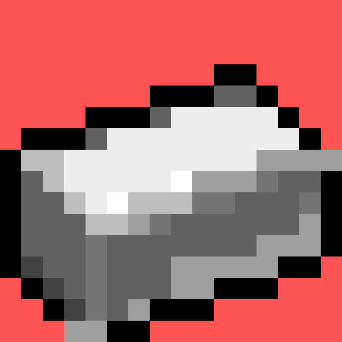 Iron Ingot Pixel Art