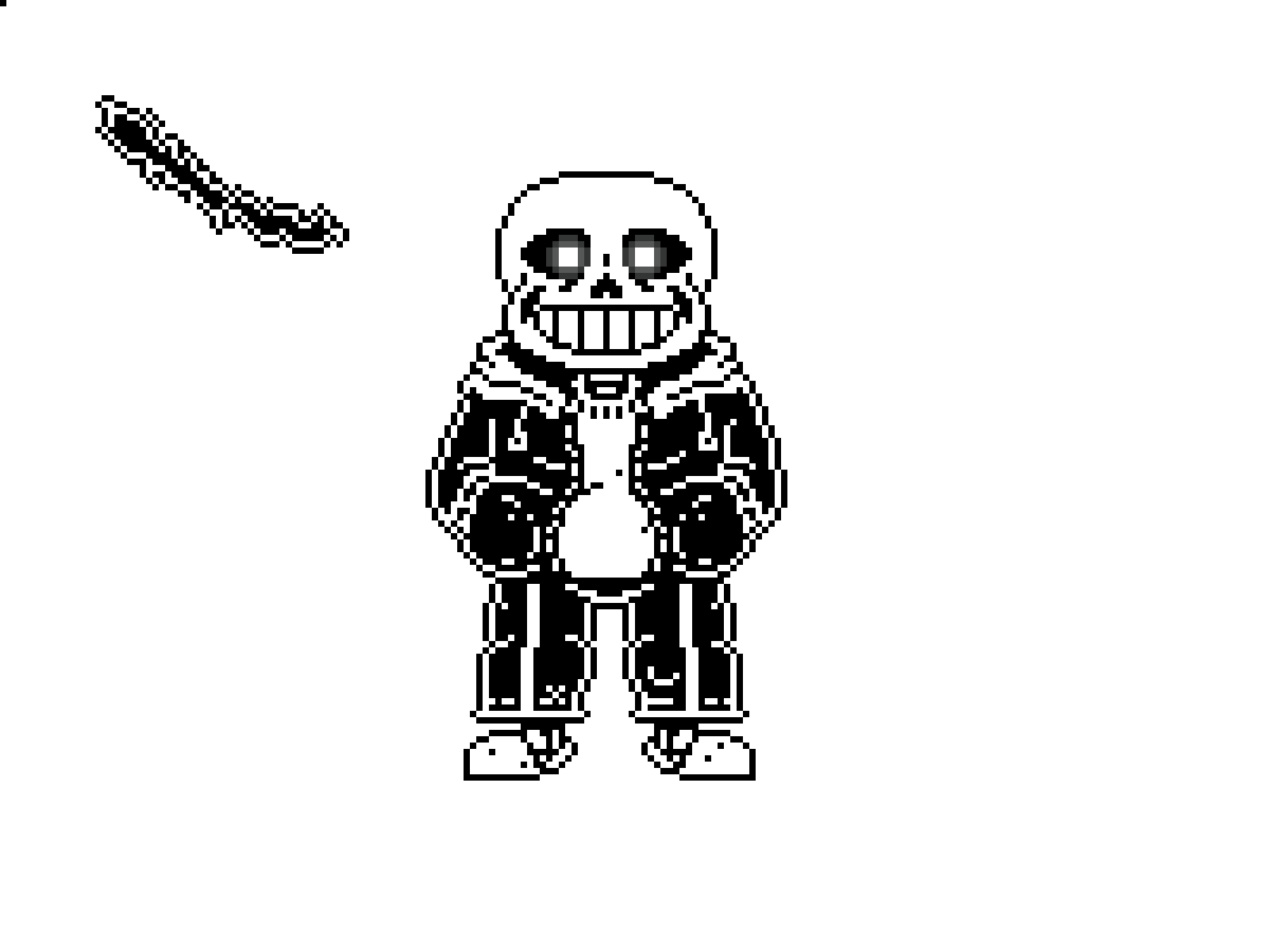 Pixilart Sans final attack GIF by Underverseink1