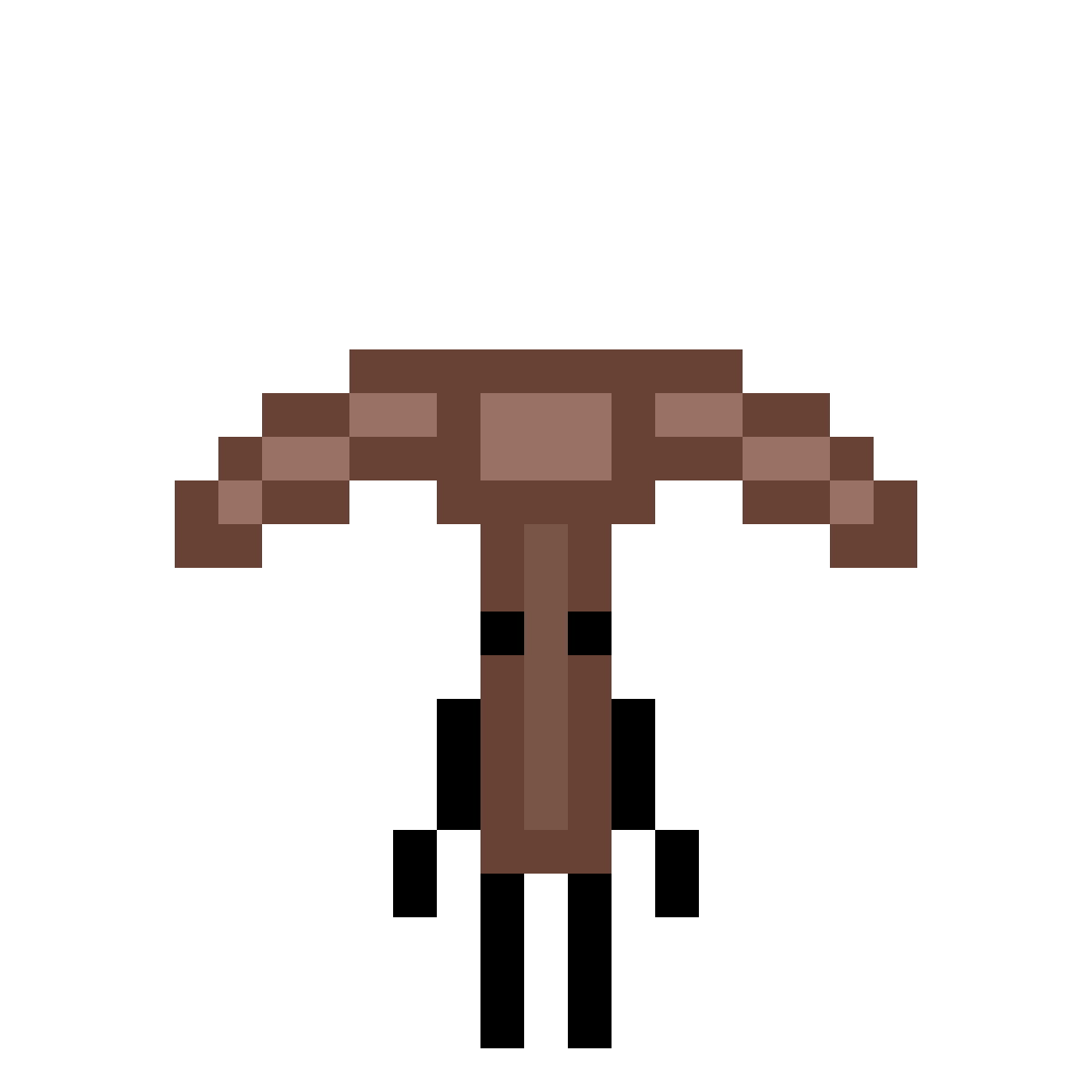 Pixilart Pickaxe by LivyKitty3