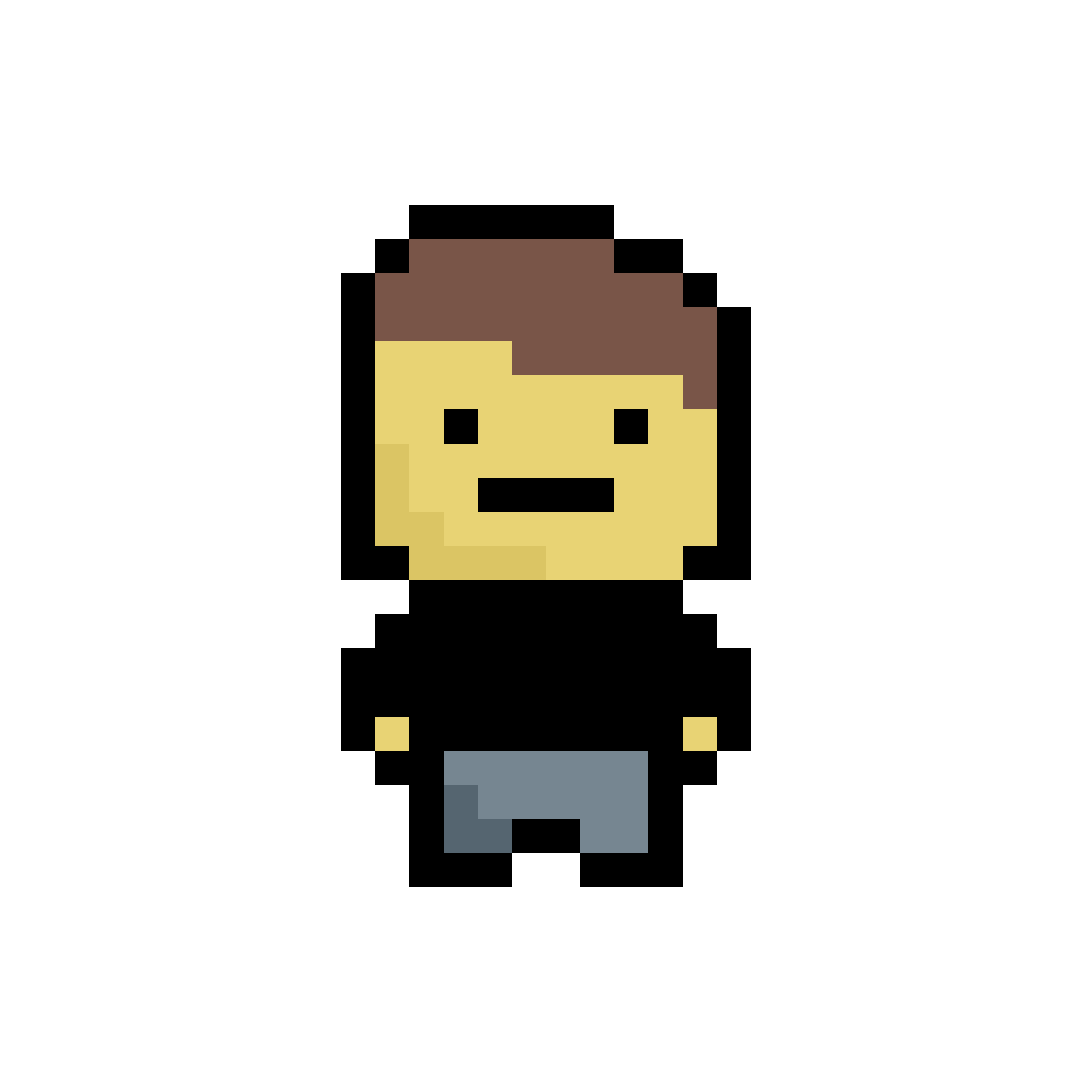 Pixel Art Boy Png