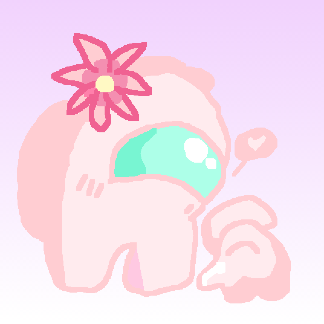 Pixilart Aesthetic Among Us by iiAesthetic