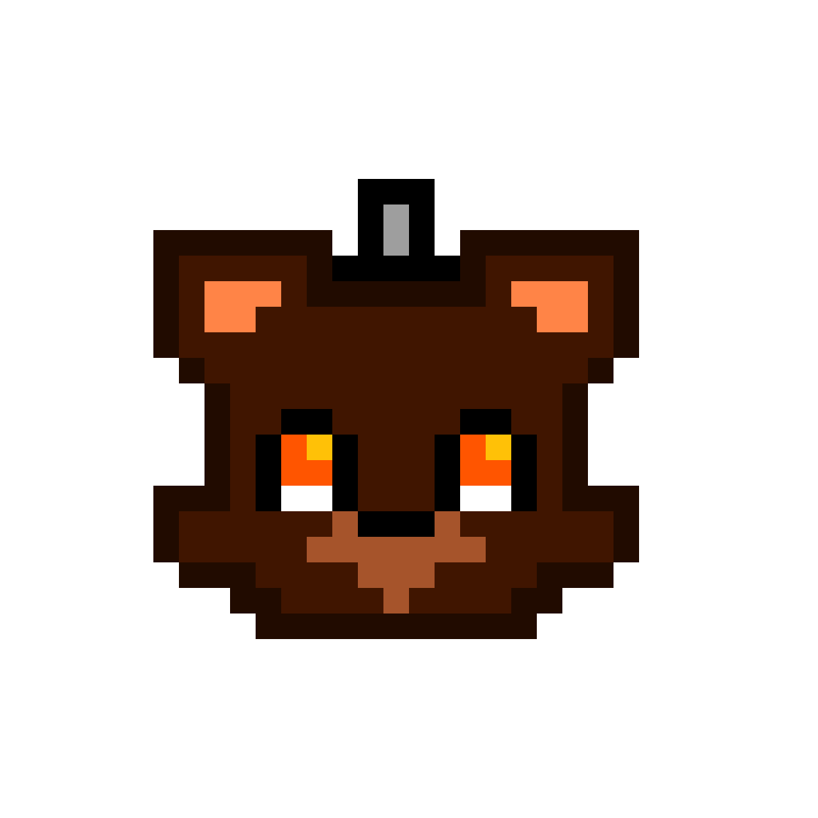 Editing Nightmare Freddy Free online pixel art drawing tool Pixilart