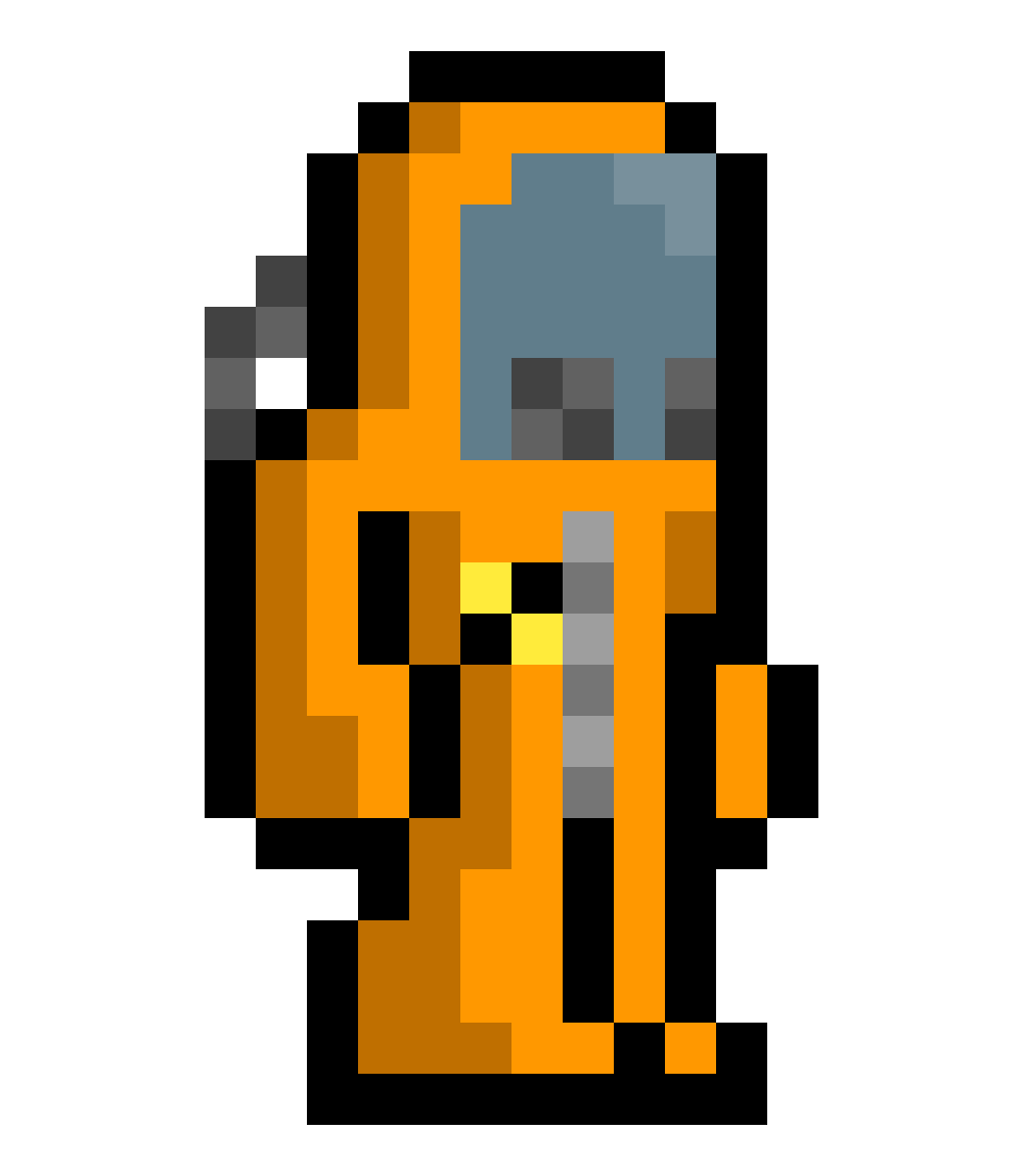 Pixilart Terraria Hazmat Suit by nopedot