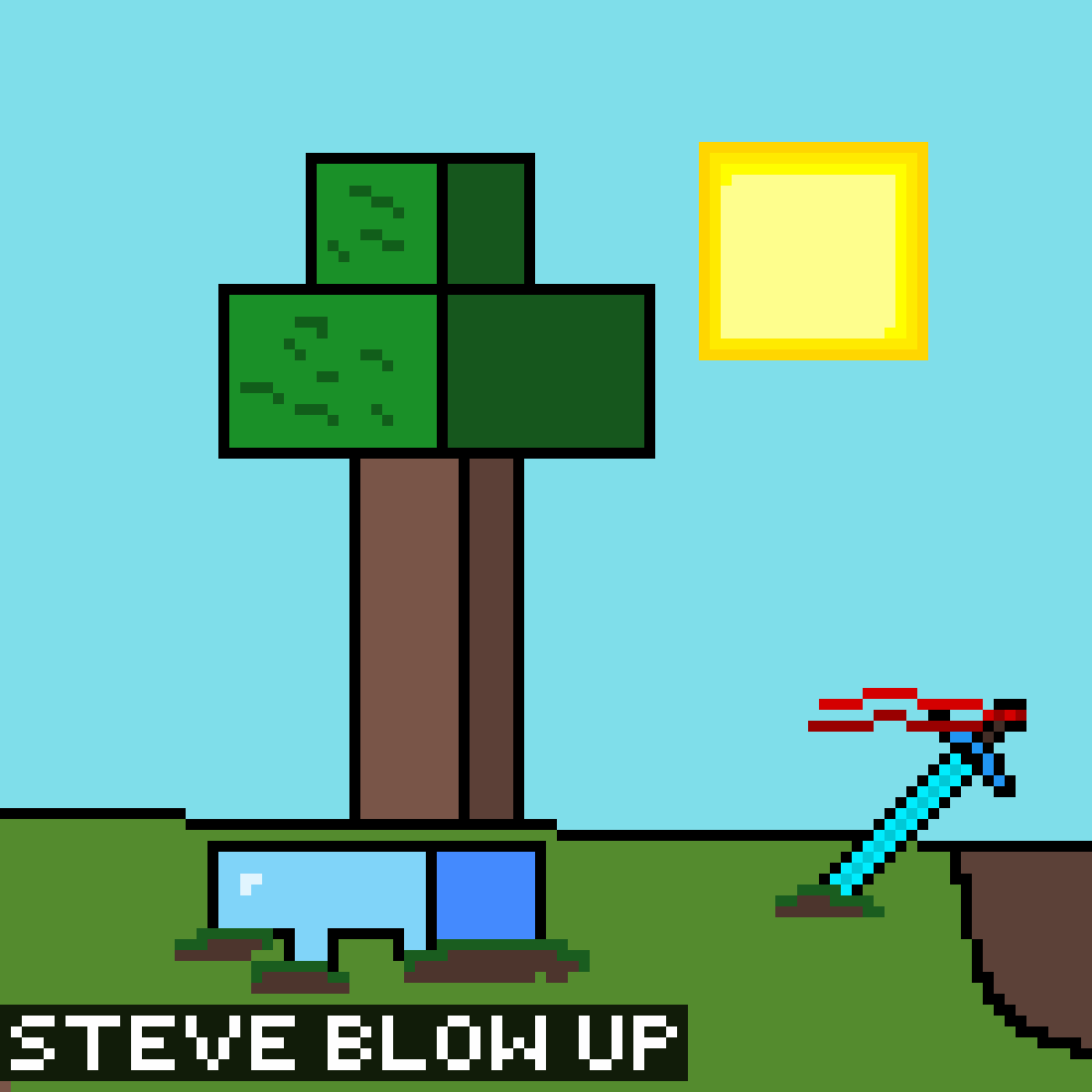 Pixilart minecraft after death by ThePixelZero