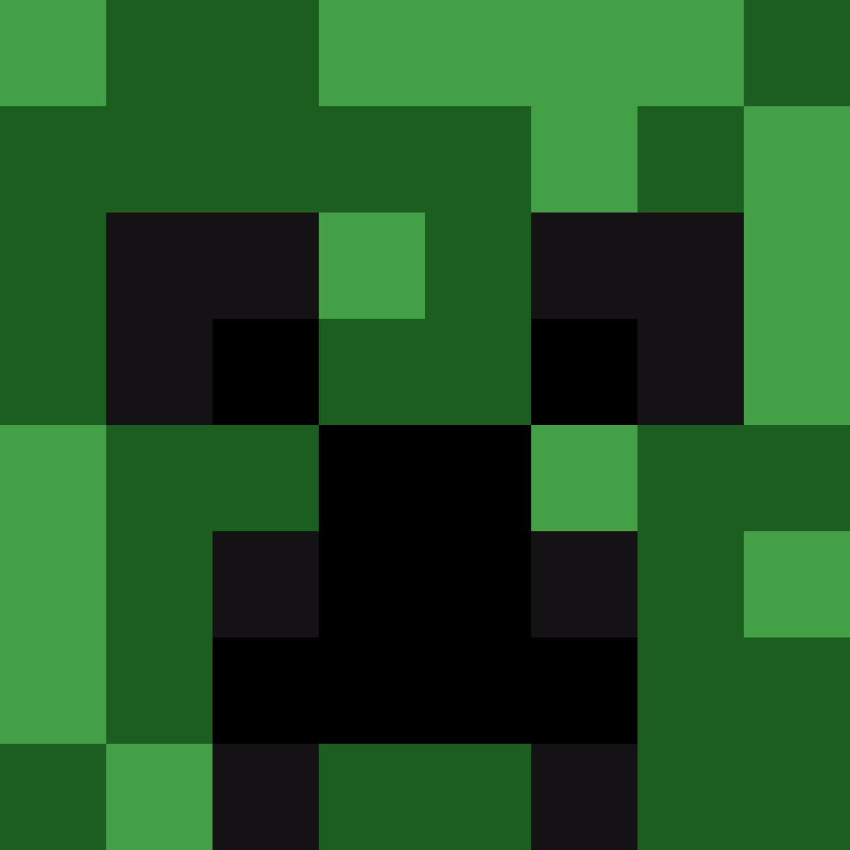 Pixilart creeper by minecraftpixel