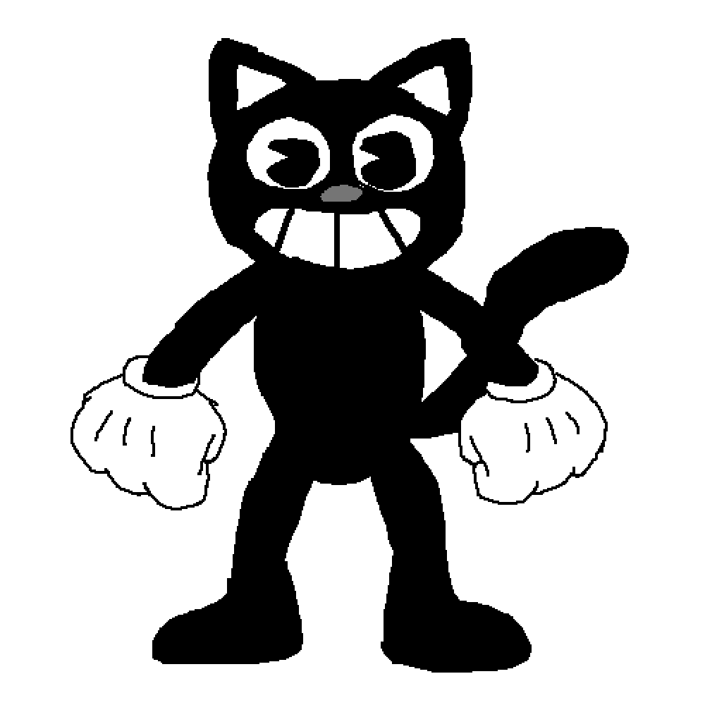 Fit Cartoon Cat