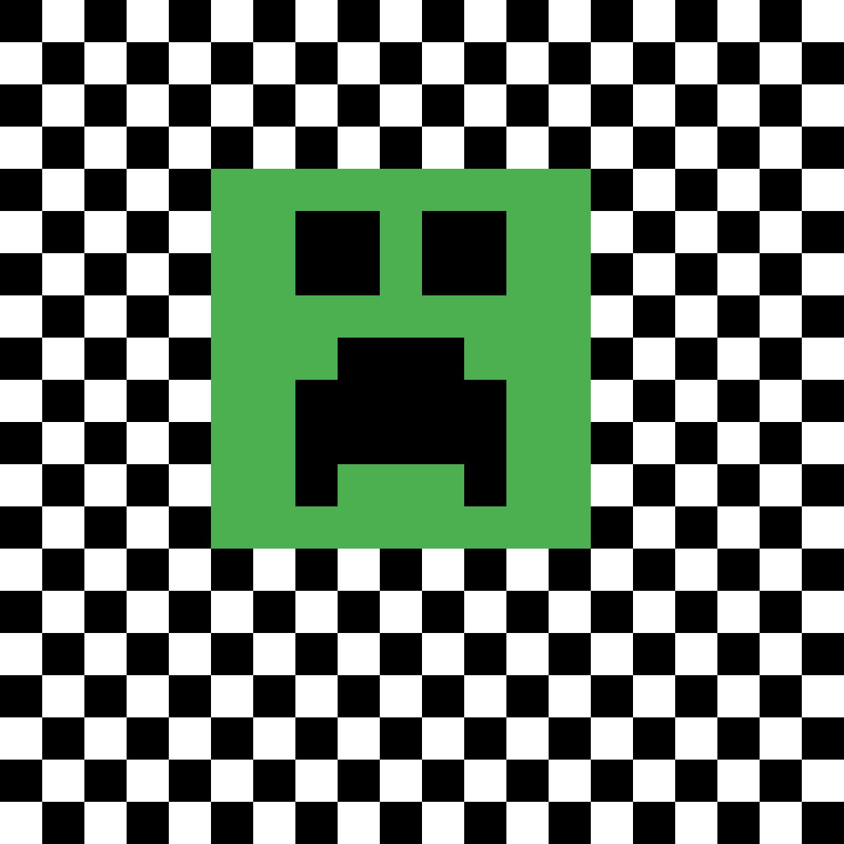 Creeper Face Gif
