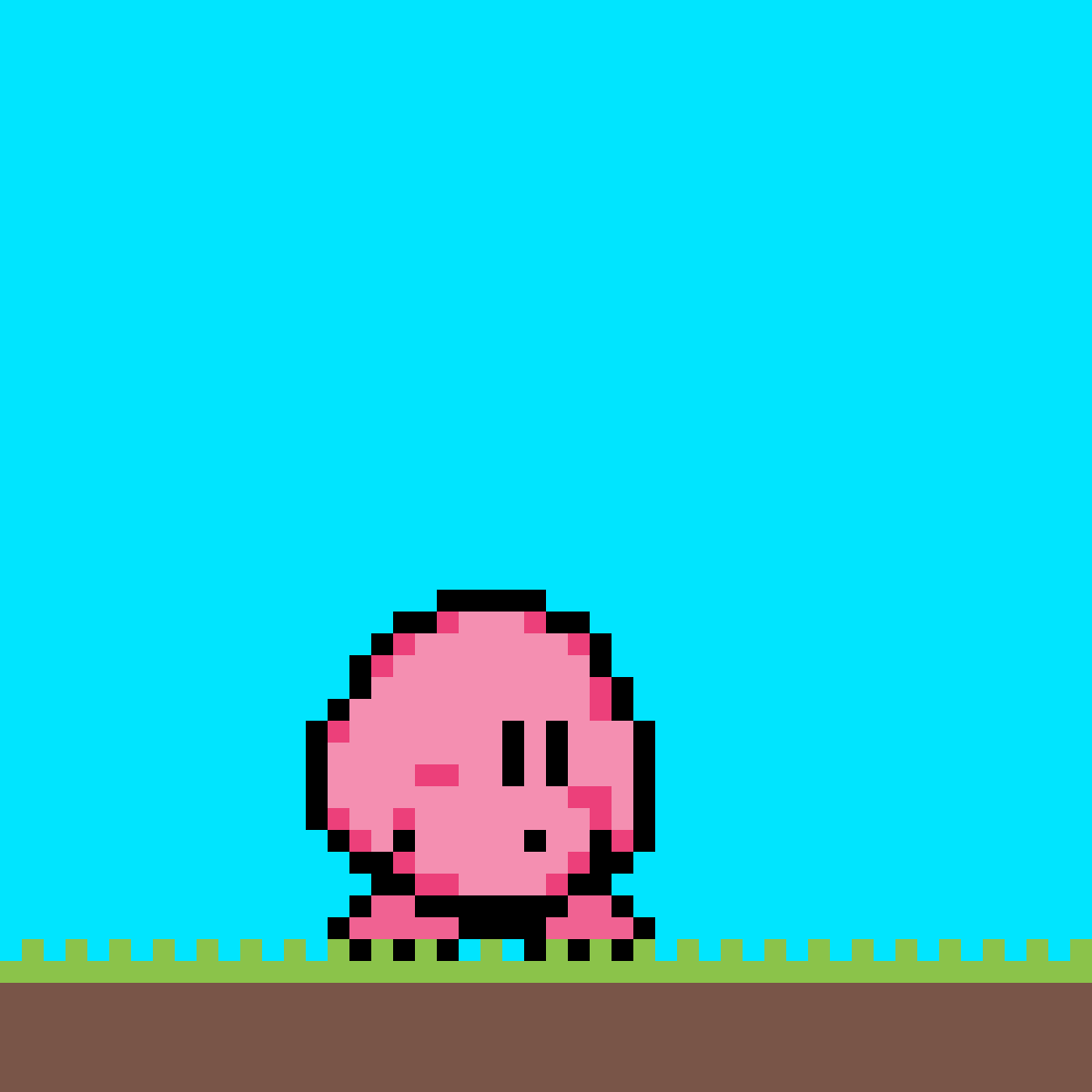 Pixilart kirby gif by Anonymous