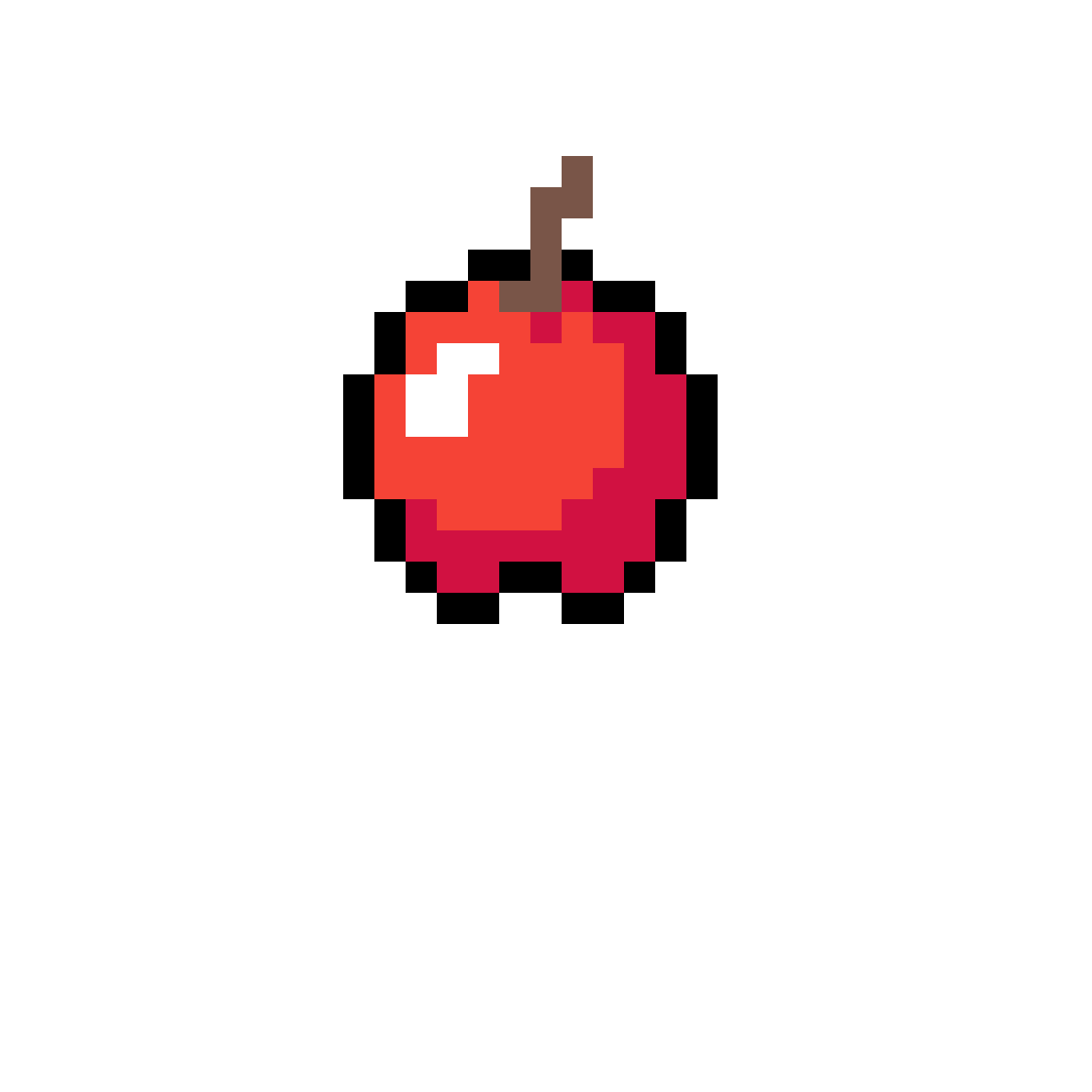 Pixilart Minecraft Apple by cowfrenchtoast
