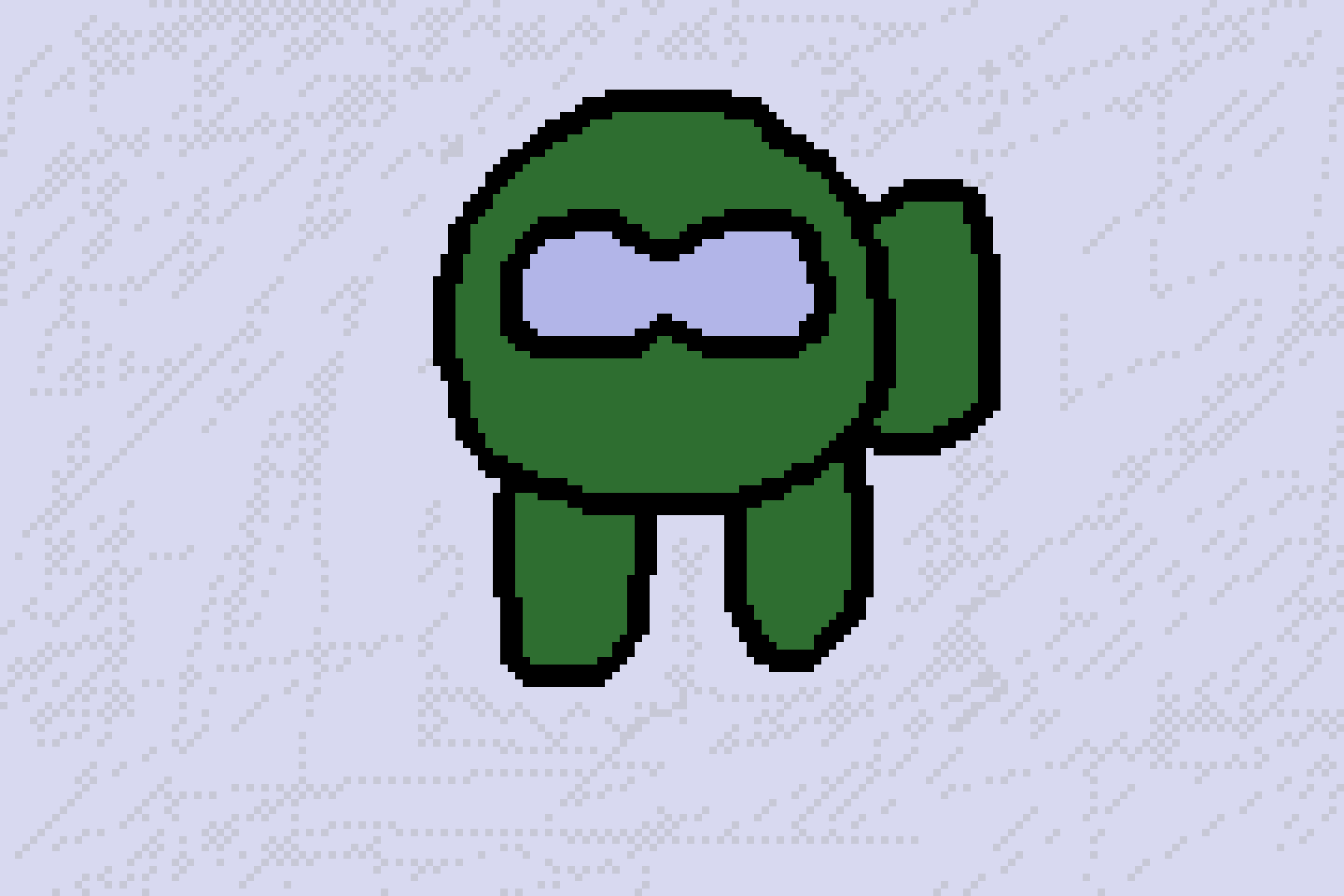 Character Png Green Among Us