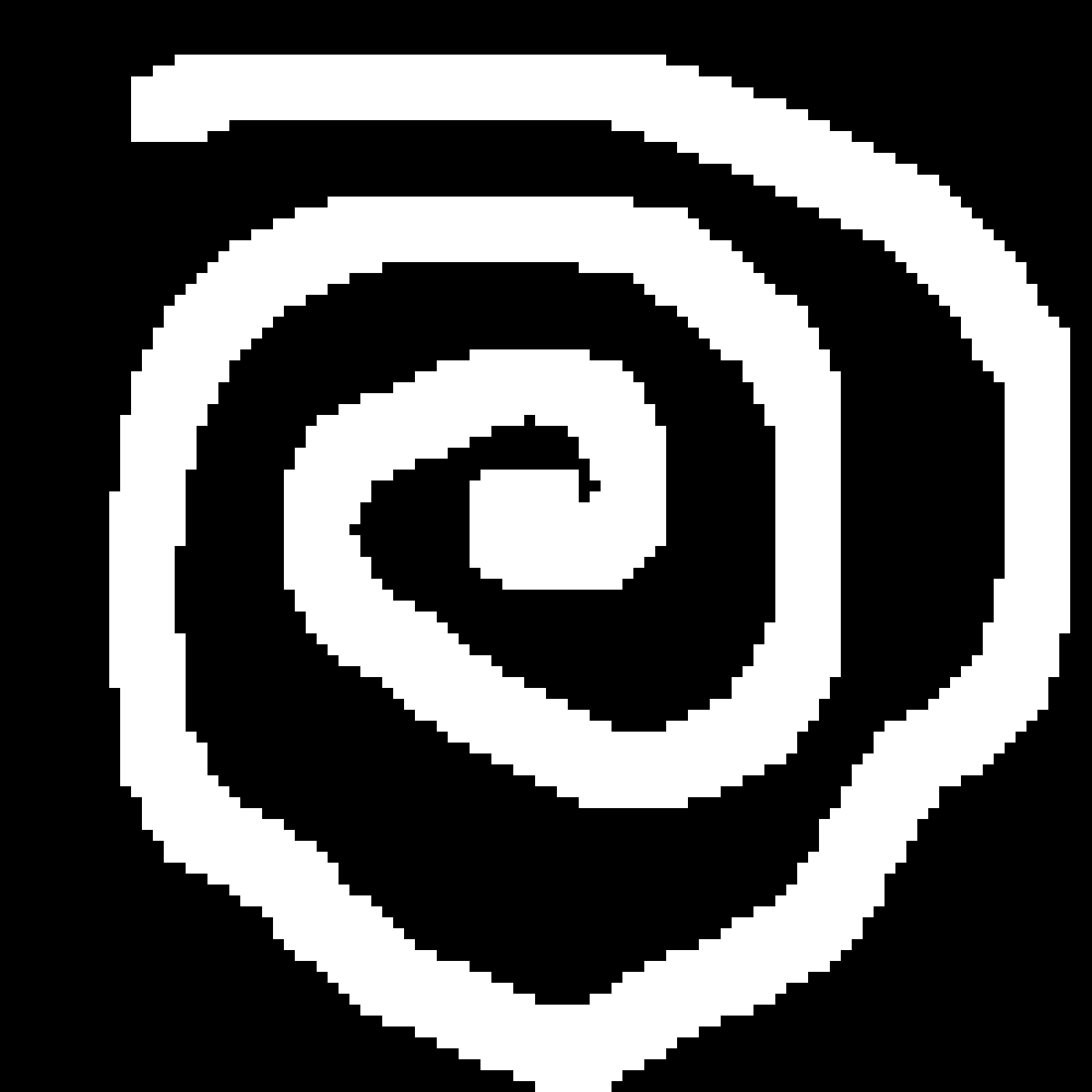Pixilart Black and white swirl GIF by RealMagicgamer