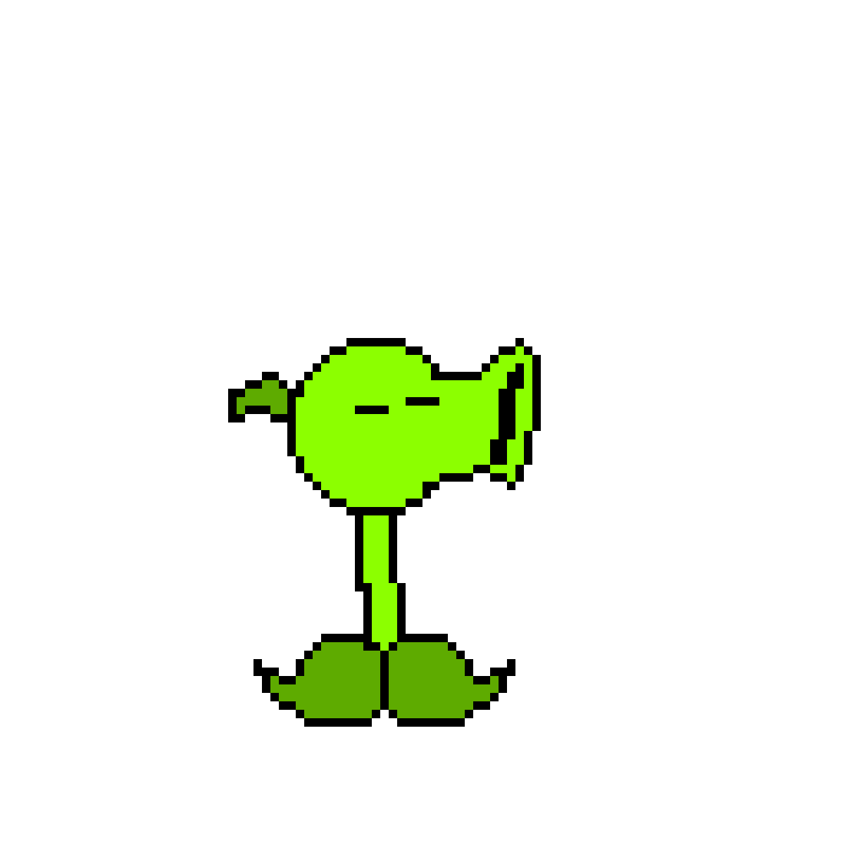 Pixilart Peashooter by confusedtoast