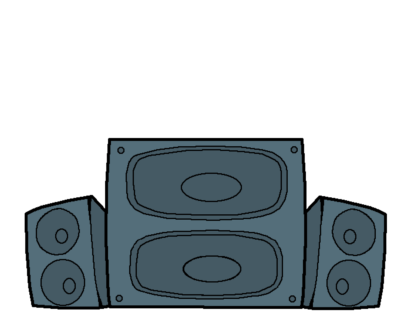 Pixilart FNF Speakers Base by therealbf