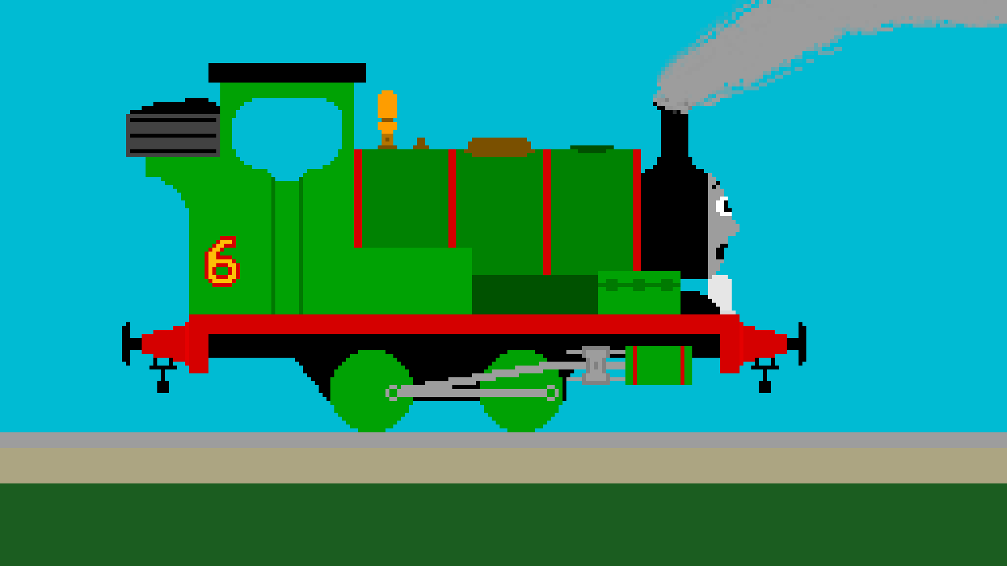 Pixilart Percy Runs Away Test by BFDIfan2809