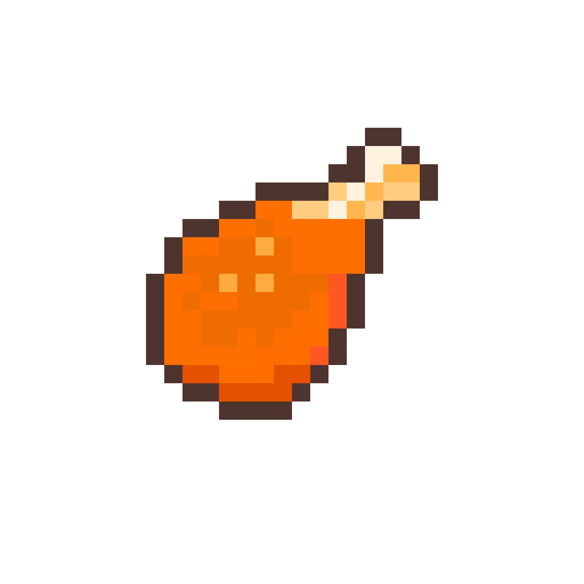 Editing Chicken Leg Free online pixel art drawing tool Pixilart