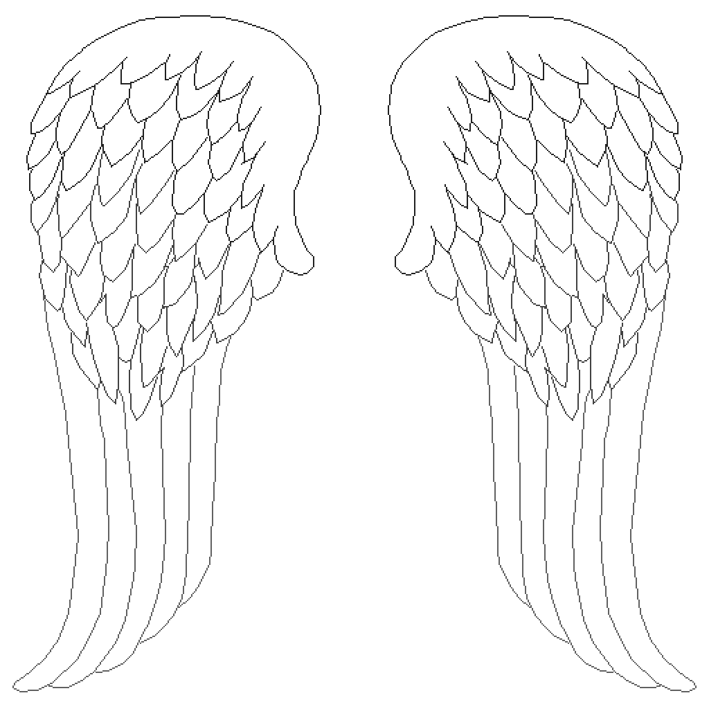 Editing pride angel wings Free online pixel art drawing tool Pixilart