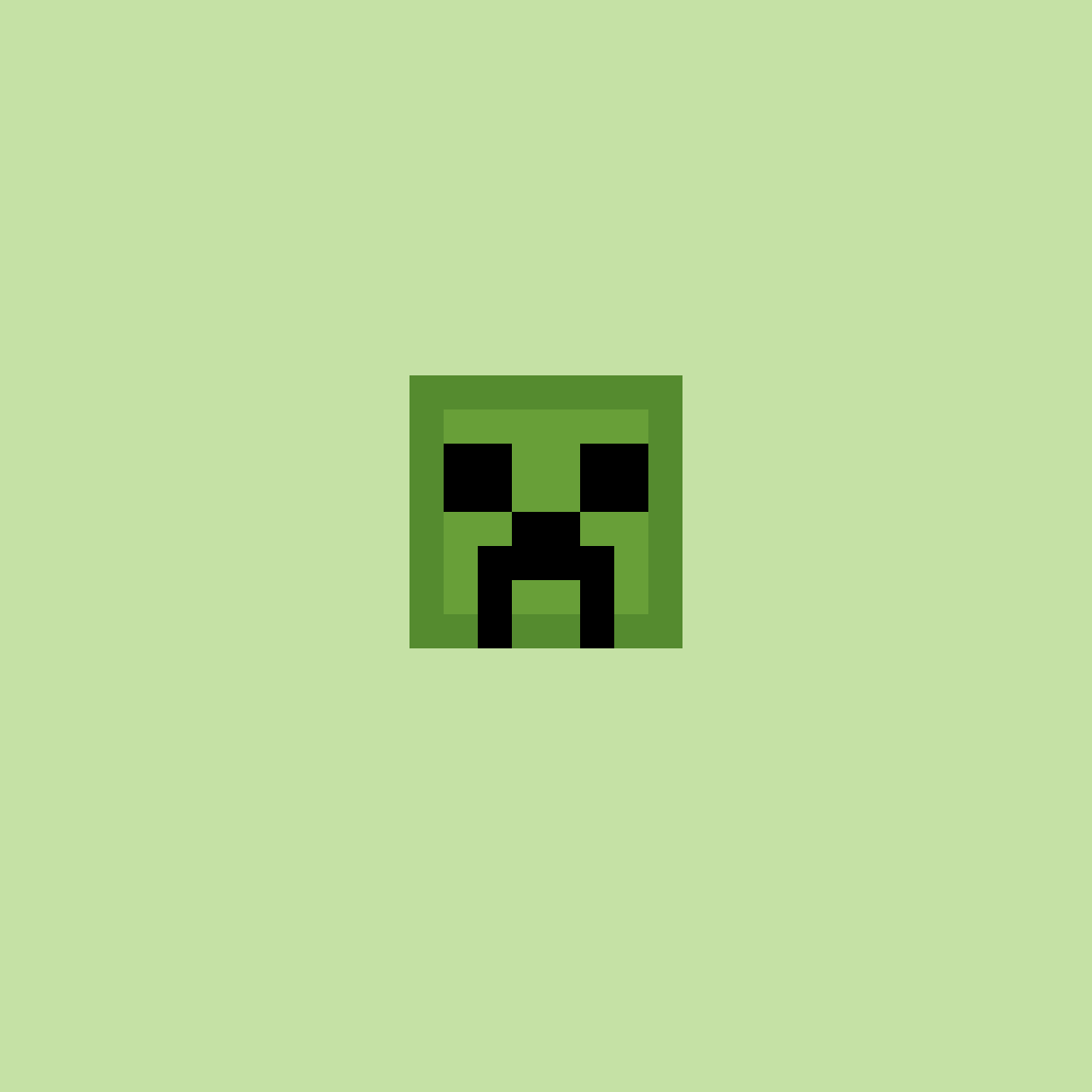 Minecraft Creeper Face Gif