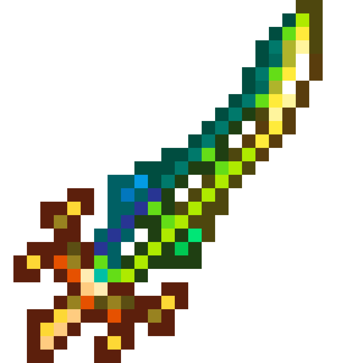 Pixilart Terra blade by Dragonscales345