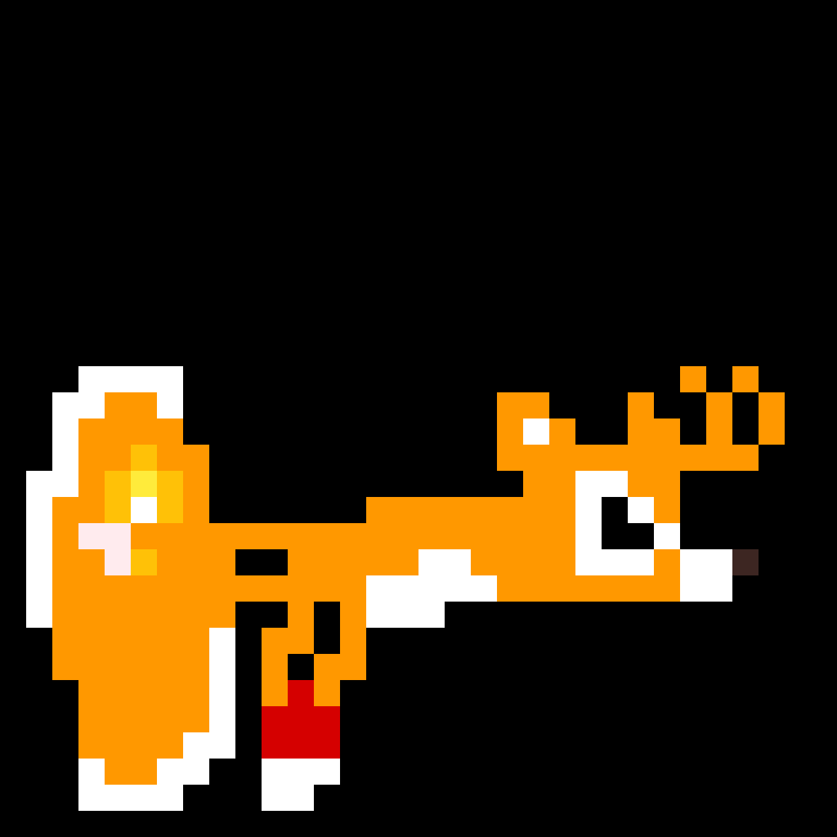 Tails Running Gif