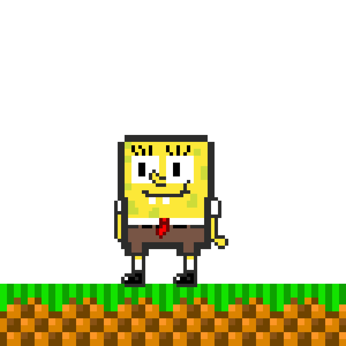 Pixilart Spongebob laugh GIF by FlippityFlipz
