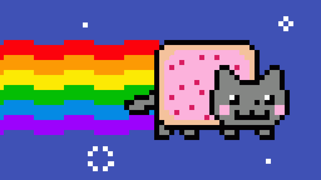 Pixilart Nyan Cat GIF by AZ1E